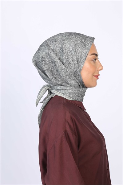 Locella Soft Pamuk Eşarp Gri
