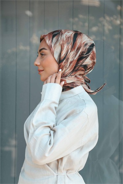 Locella Soft Pamuk Eşarp Turuncu