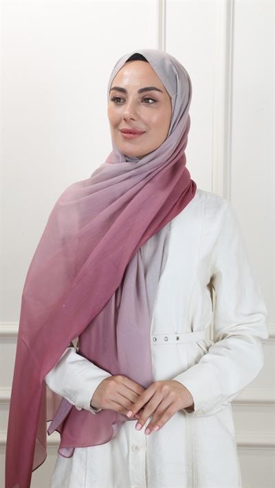 Pamuk Vual Şal Pembe