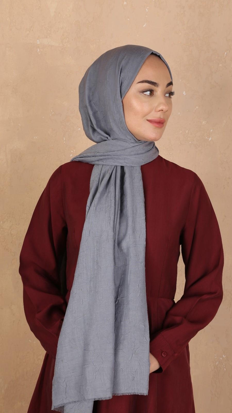 Bambu Kraş Şal Füme-23