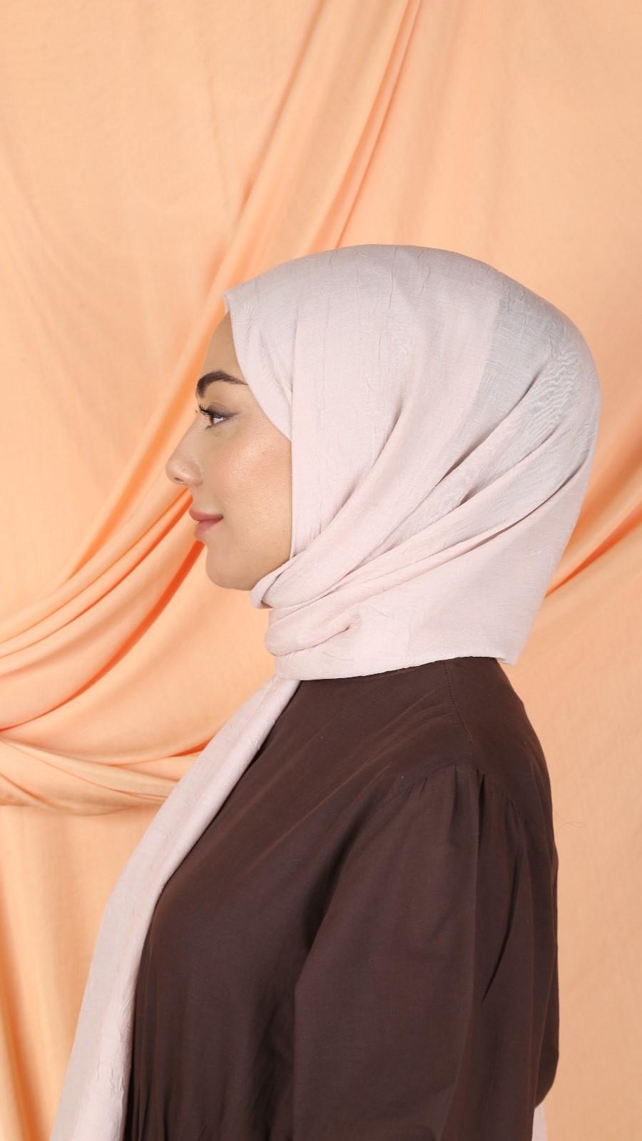 Bambu Kraş Şal Pudra Pembe-28