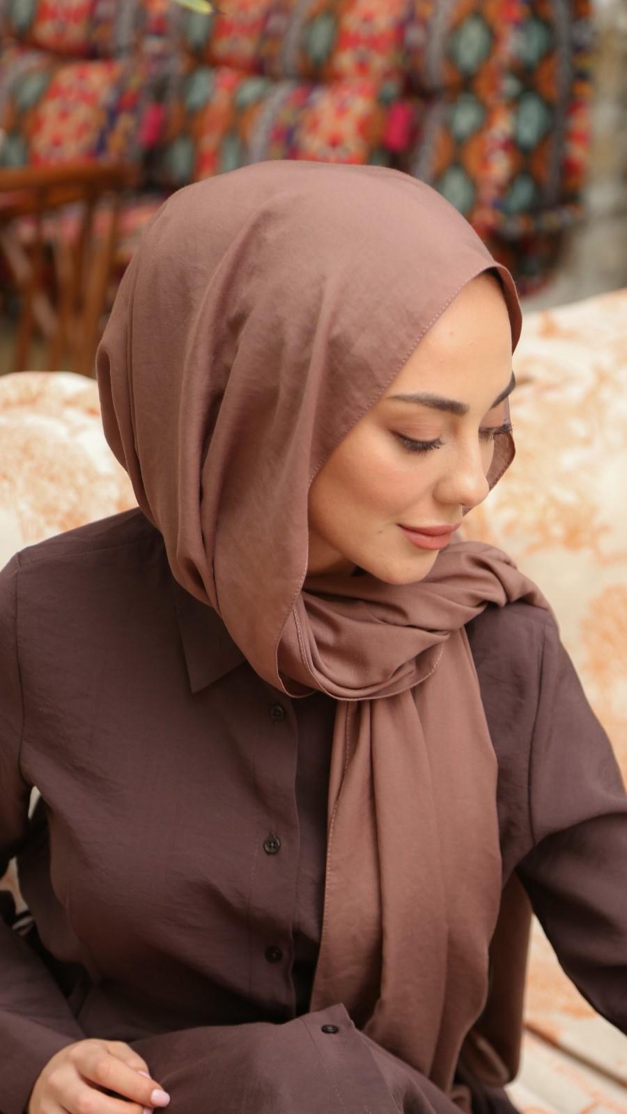 Locella Caz Ayrobin Şal Sütlü Kahve