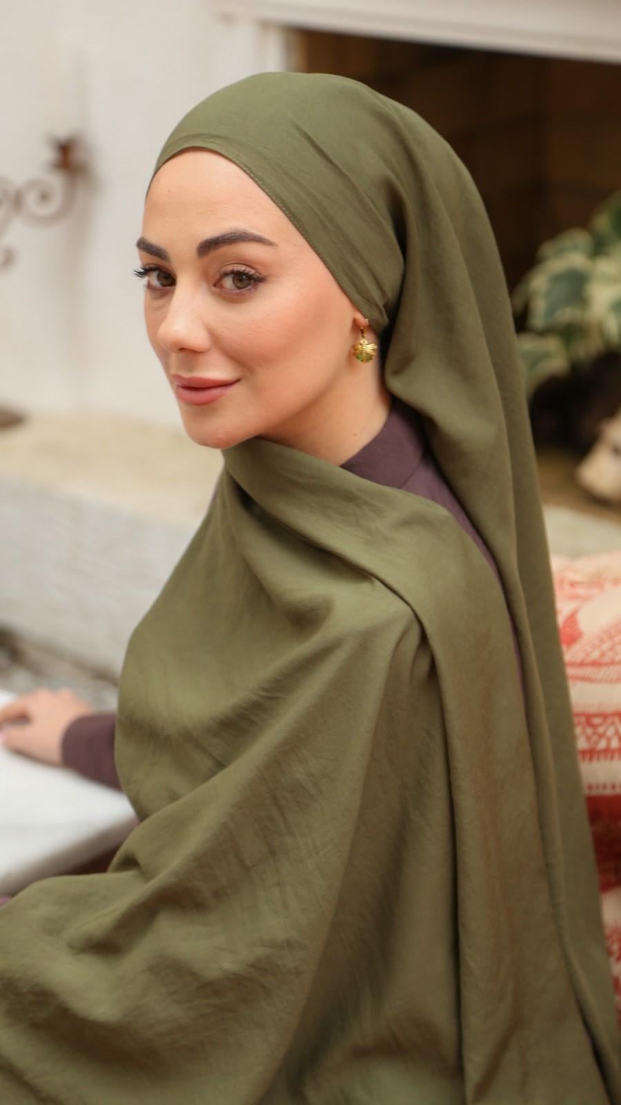 Locella Caz Ayrobin Şal Yeşil