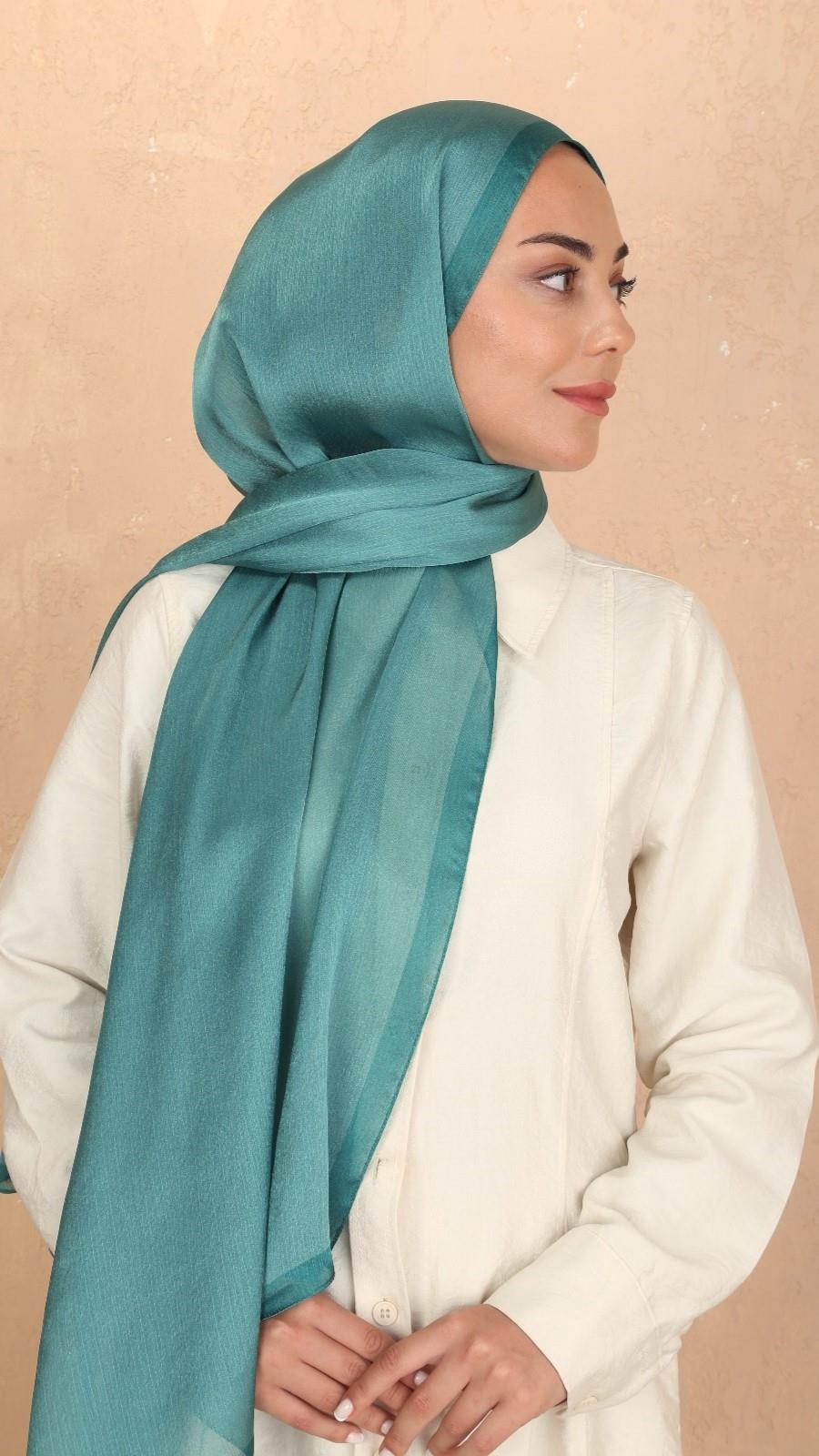 Locella İdol İpek Şal Cam Göbeği-41