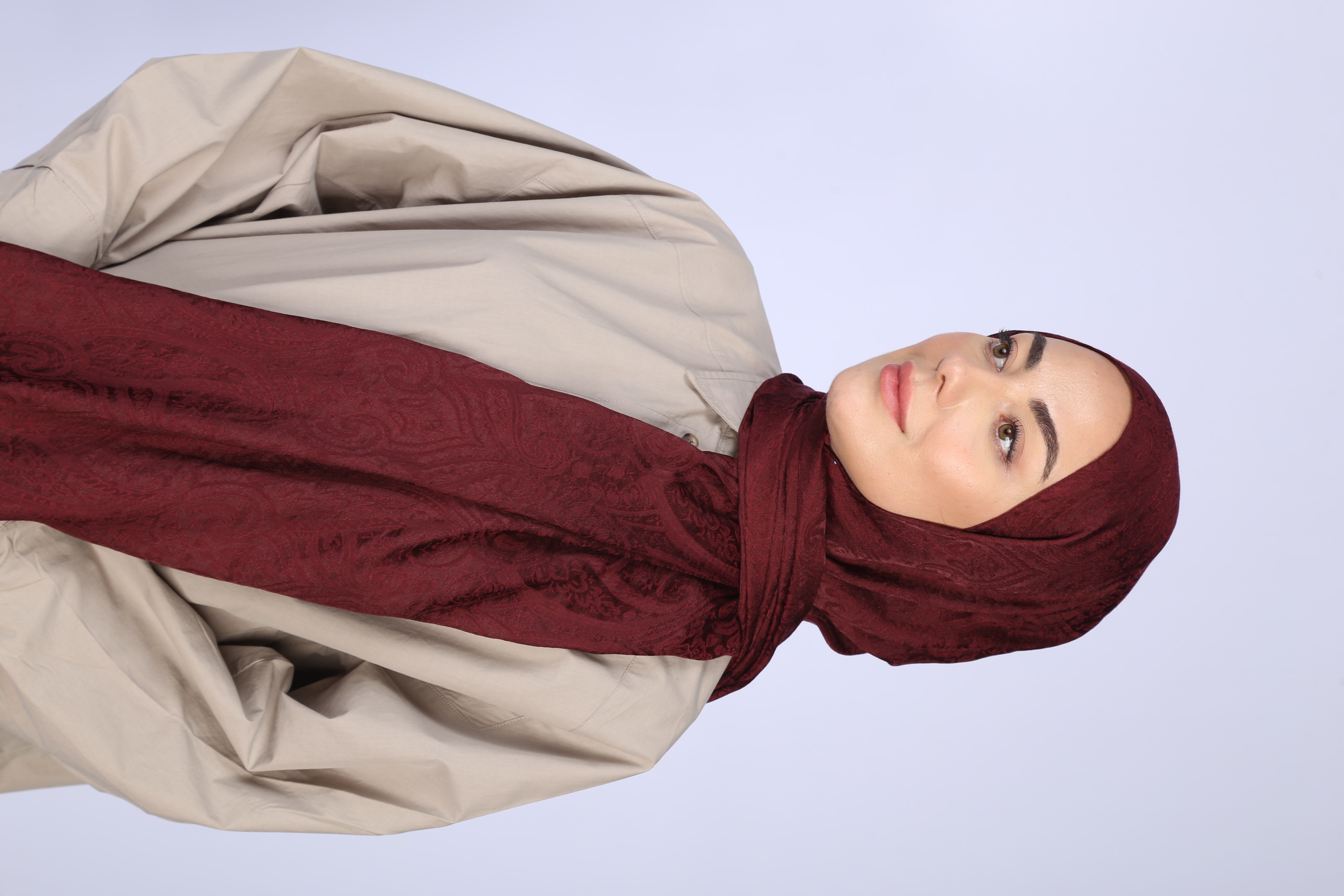 Locella Jakar Şal bordo