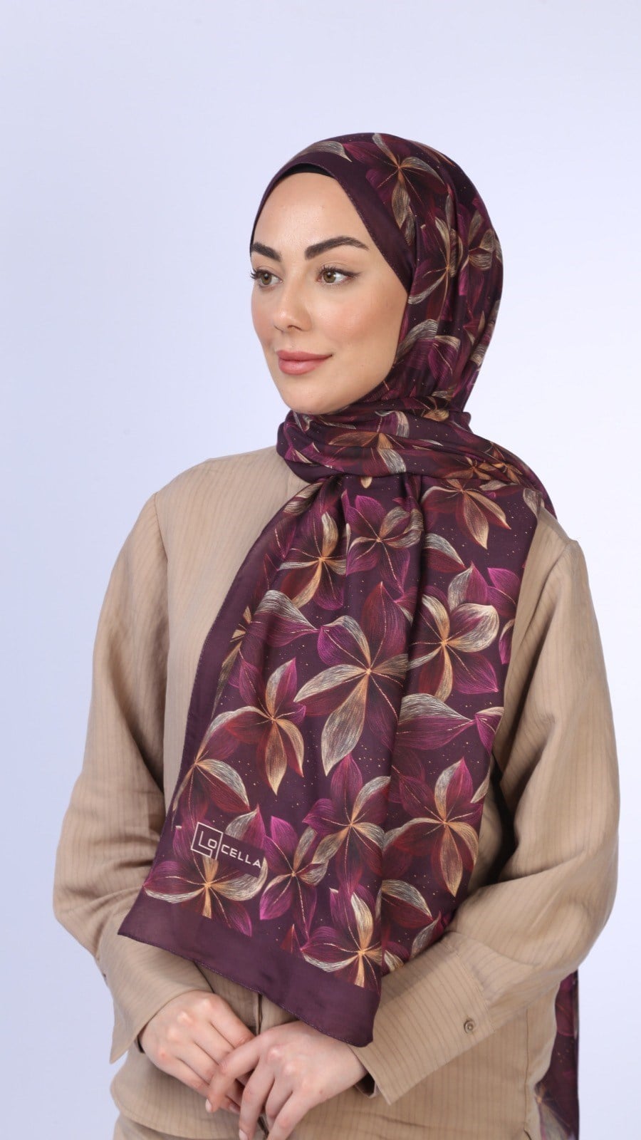 Locella Koza Pamuk Şal S0179-4