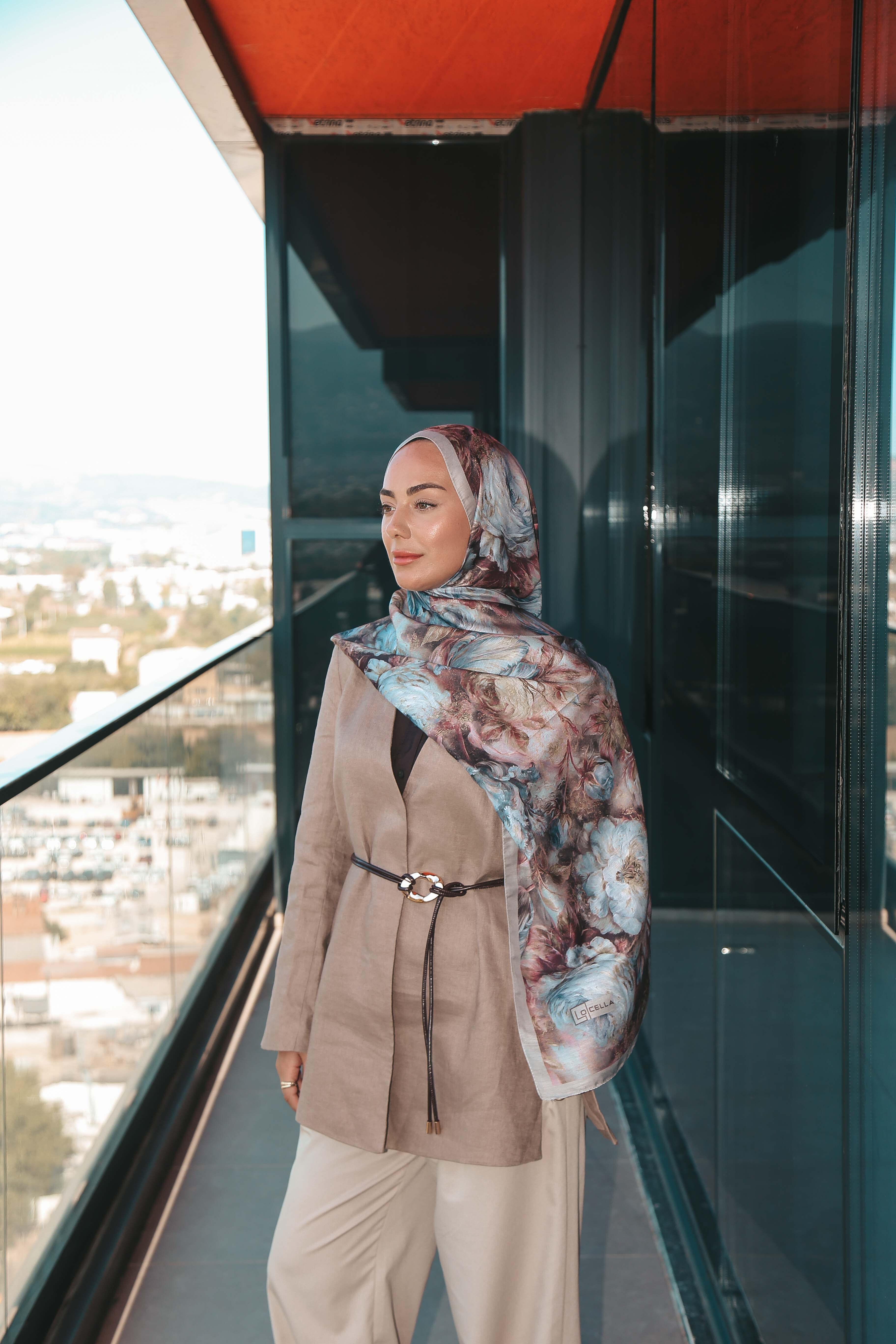 Locella Koza Pamuk Şal Taş