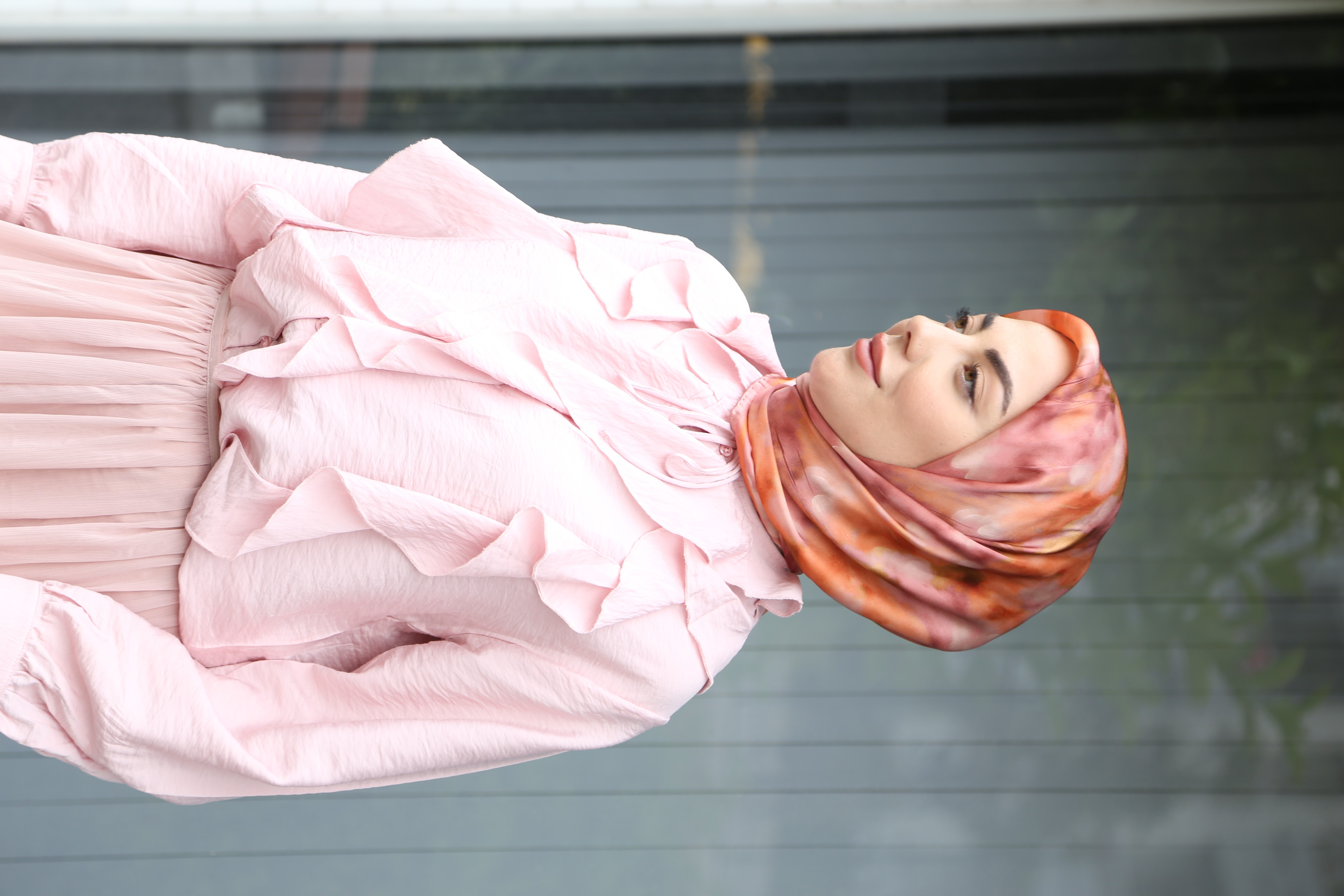 Locella Kristal Eşarp Pembe