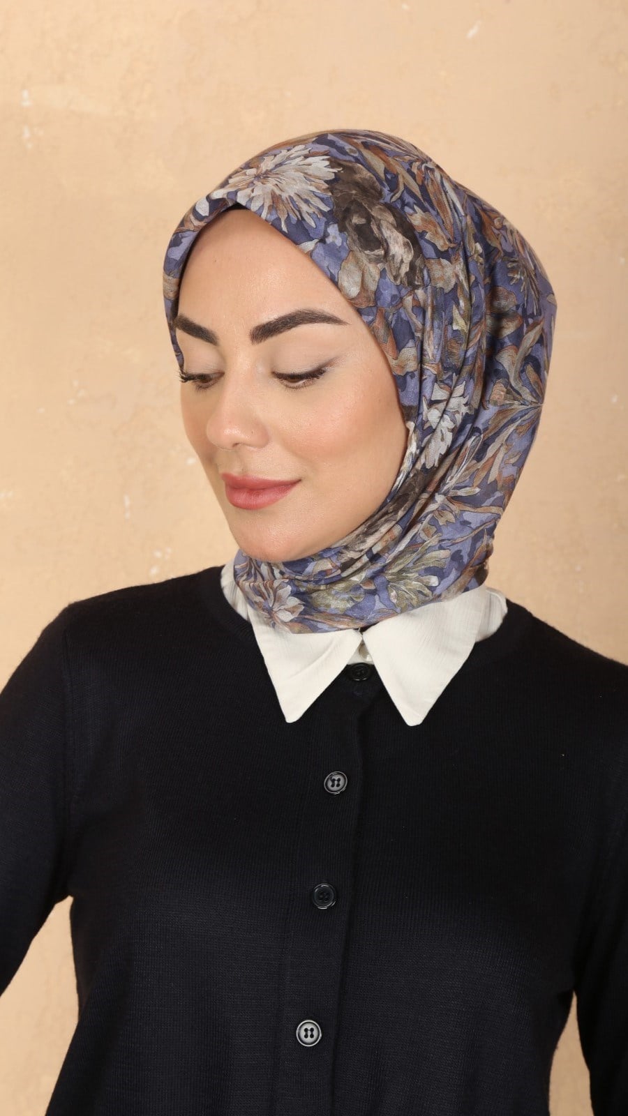 Locella Pamuk Vual Eşarp Lila