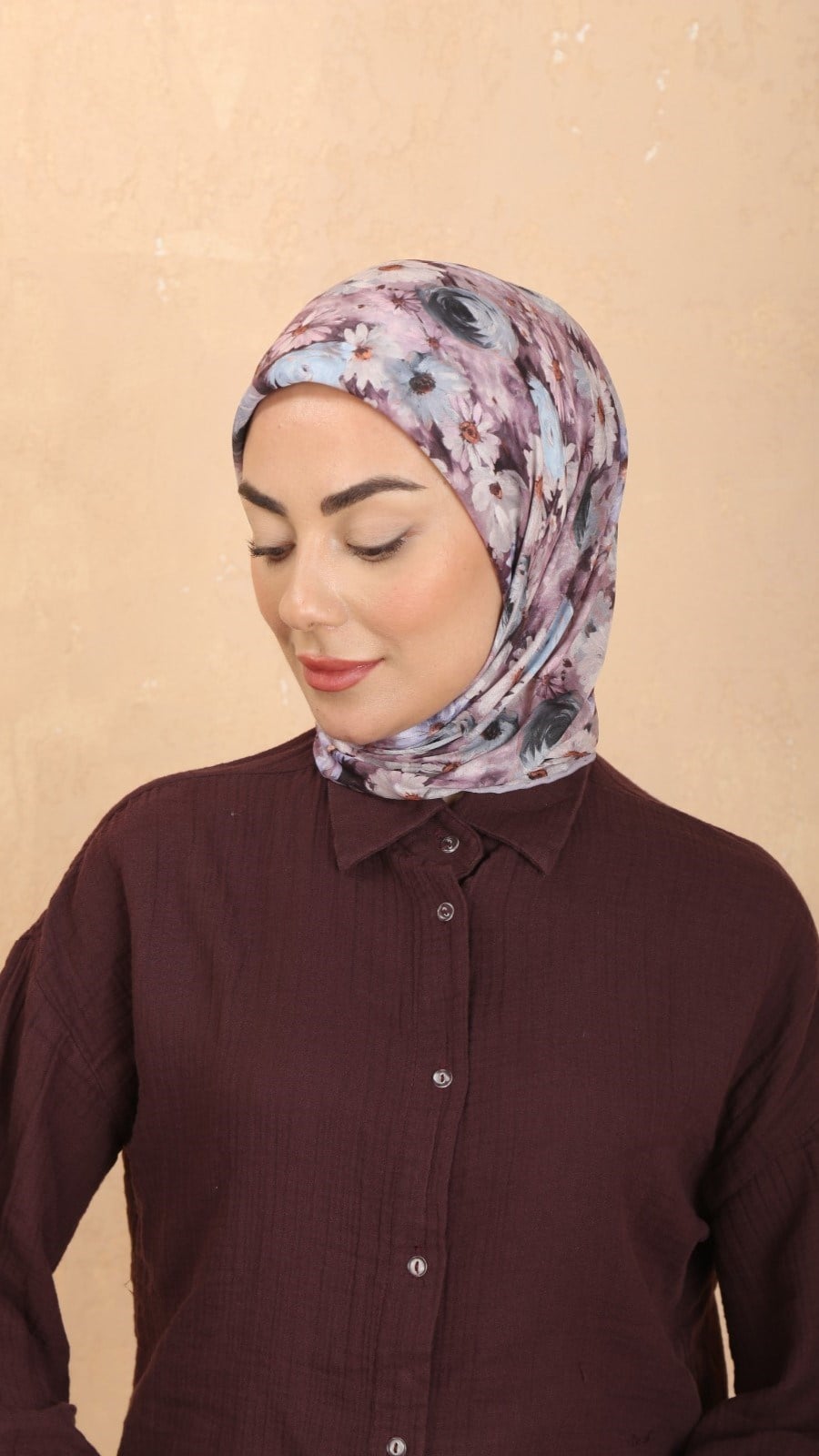 Locella Pamuk Vual Eşarp Pembe