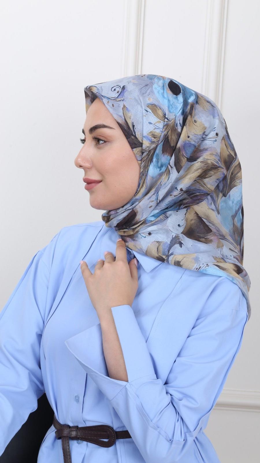 Locella Pamuk Vual Eşarp Gri-2