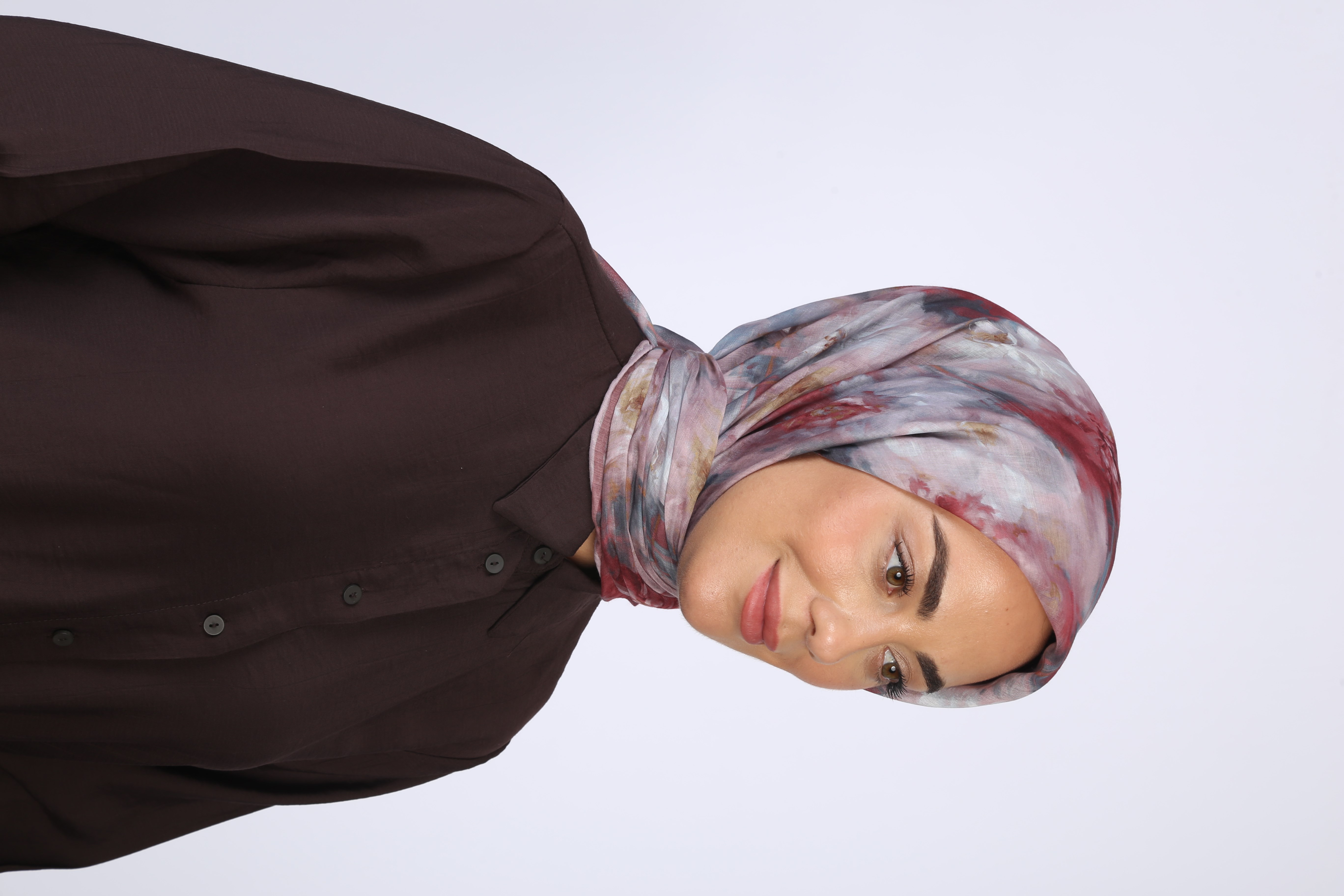 Locella Pamuk Vual Eşarp-Pembe