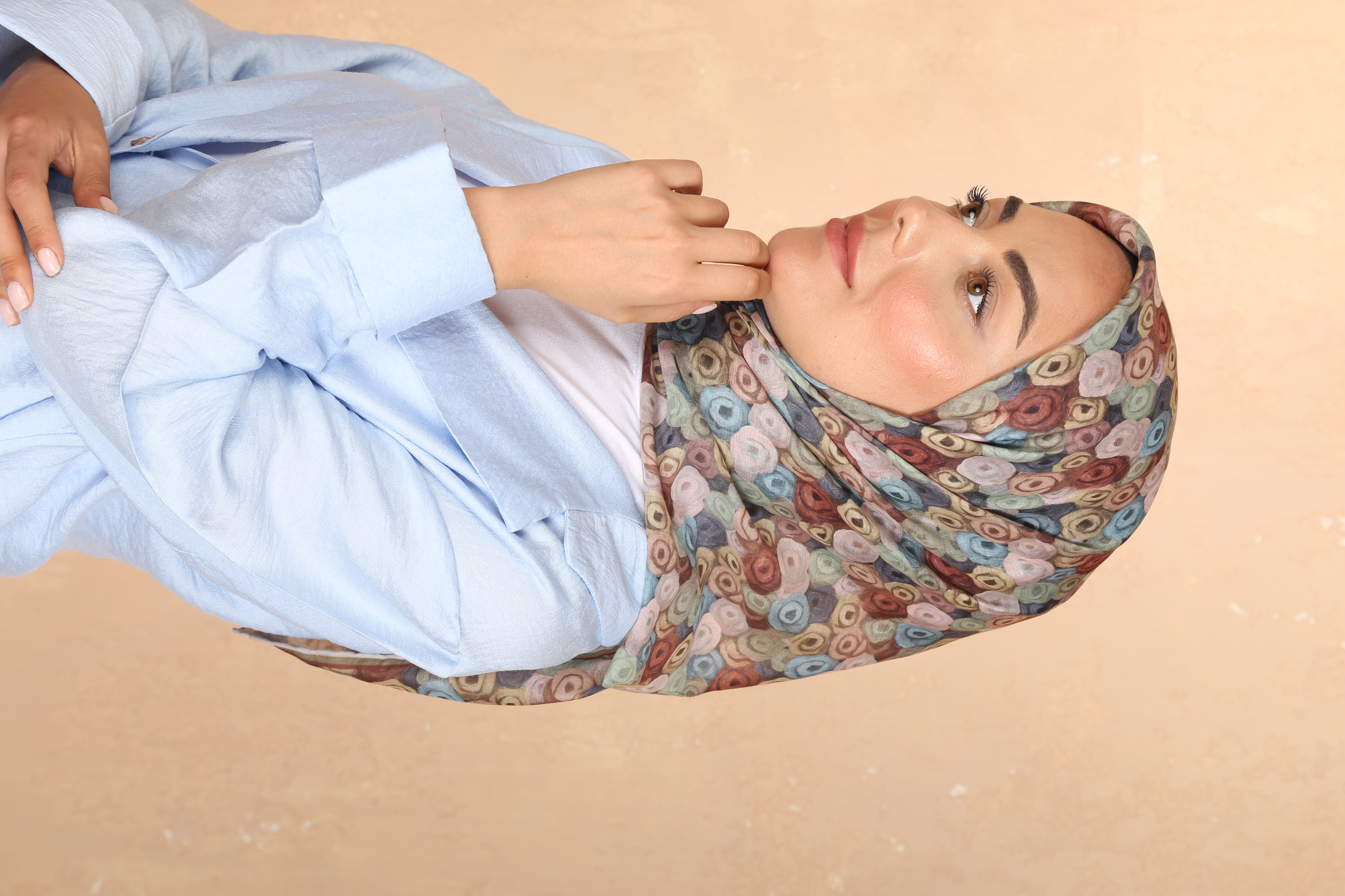 Locella Pamuk Vual Eşarp Zeytin Yeşili