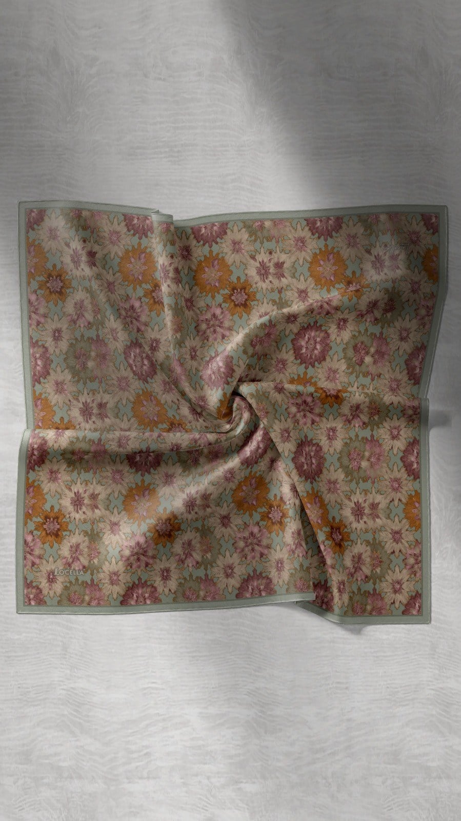 Locella Soft Pamuk Eşarp Mint
