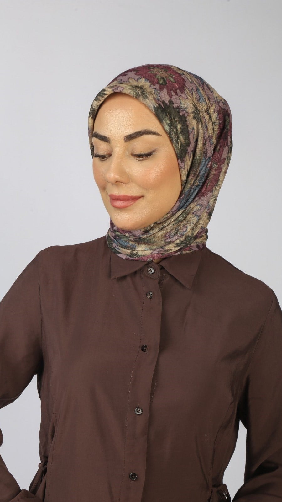 Locella Soft Pamuk Eşarp Leylak