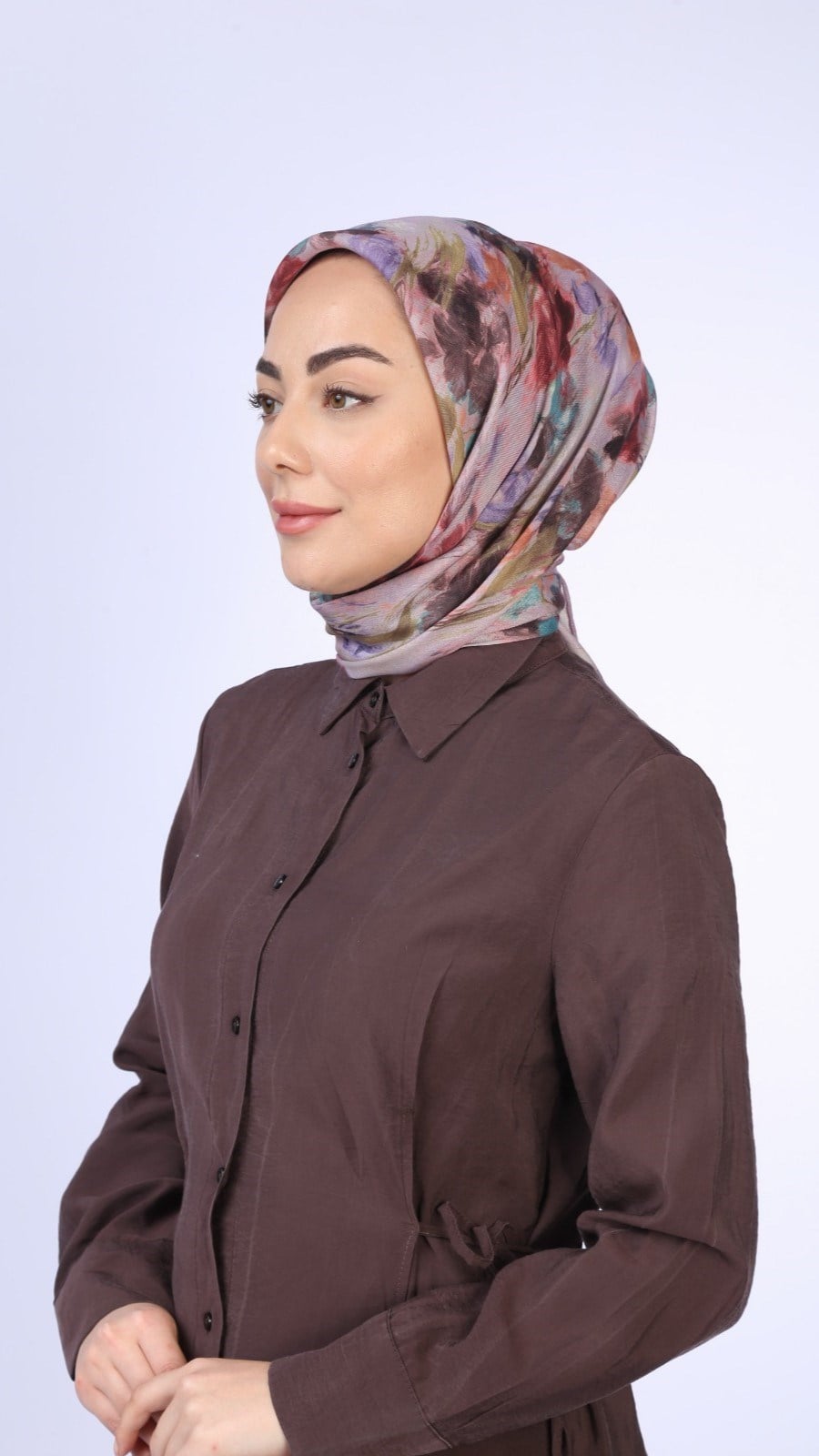 Locella Soft Pamuk Eşarp Pembe