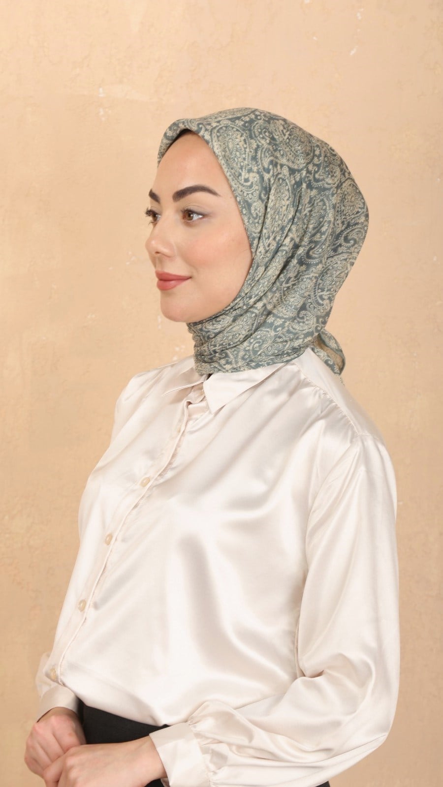 Locella Soft Pamuk Eşarp Mint Yeşili
