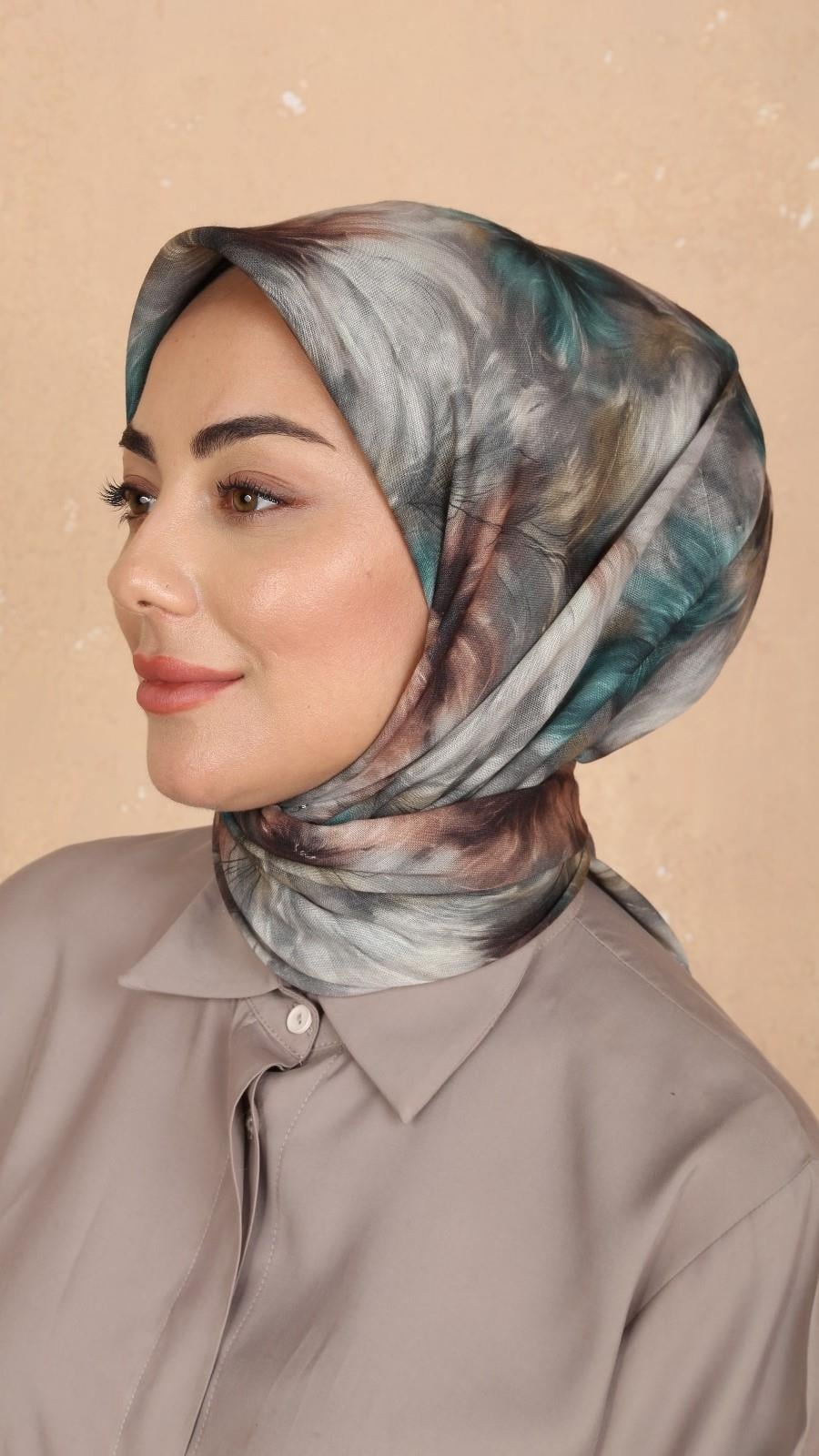 Locella Soft Pamuk Eşarp Karışık-5