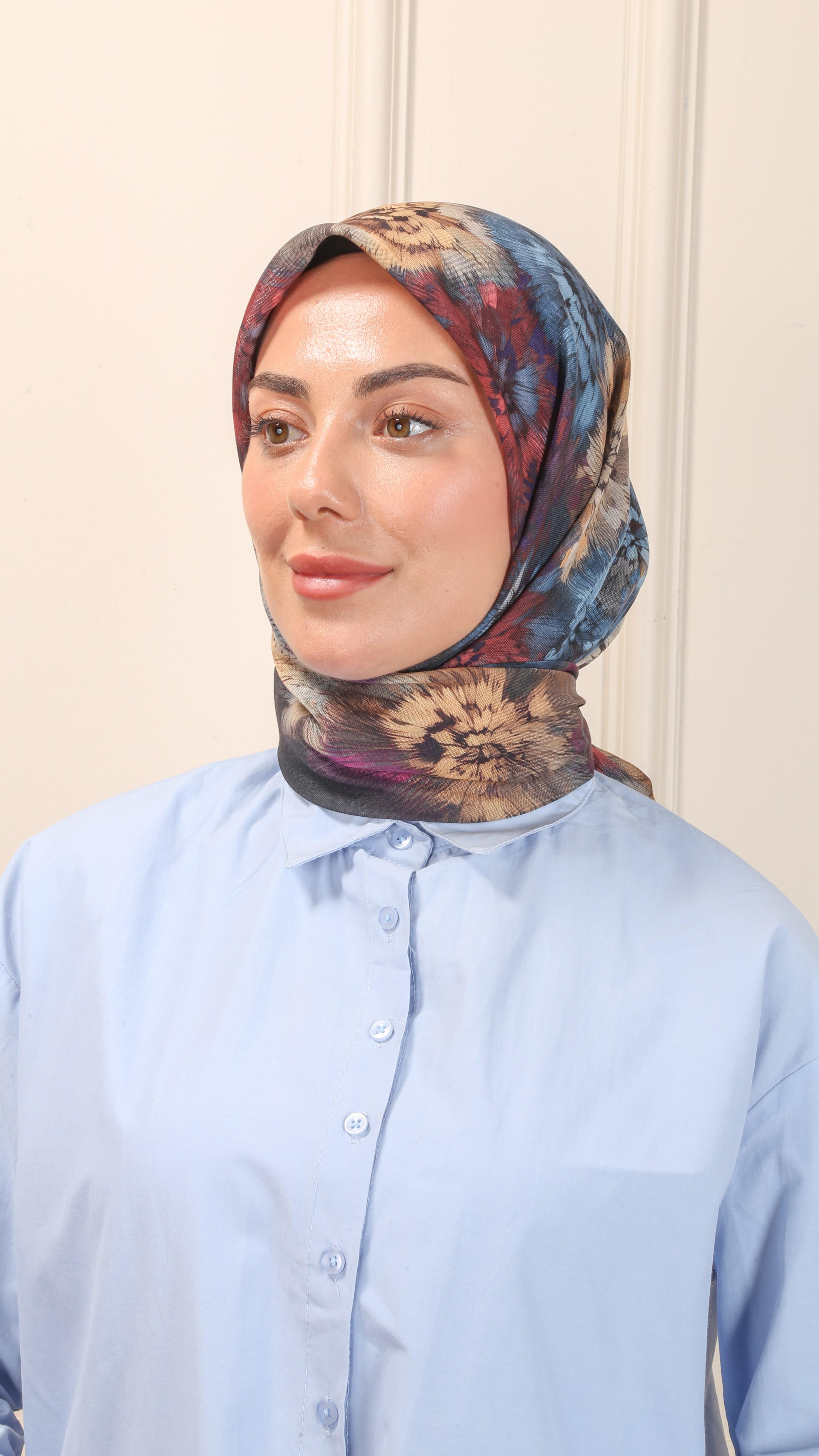 Locella Soft Pamuk Eşarp Siyah-9