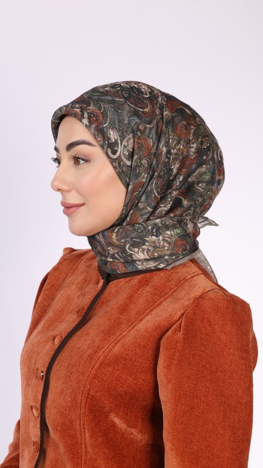 Locella Soft Pamuk Eşarp Vizon