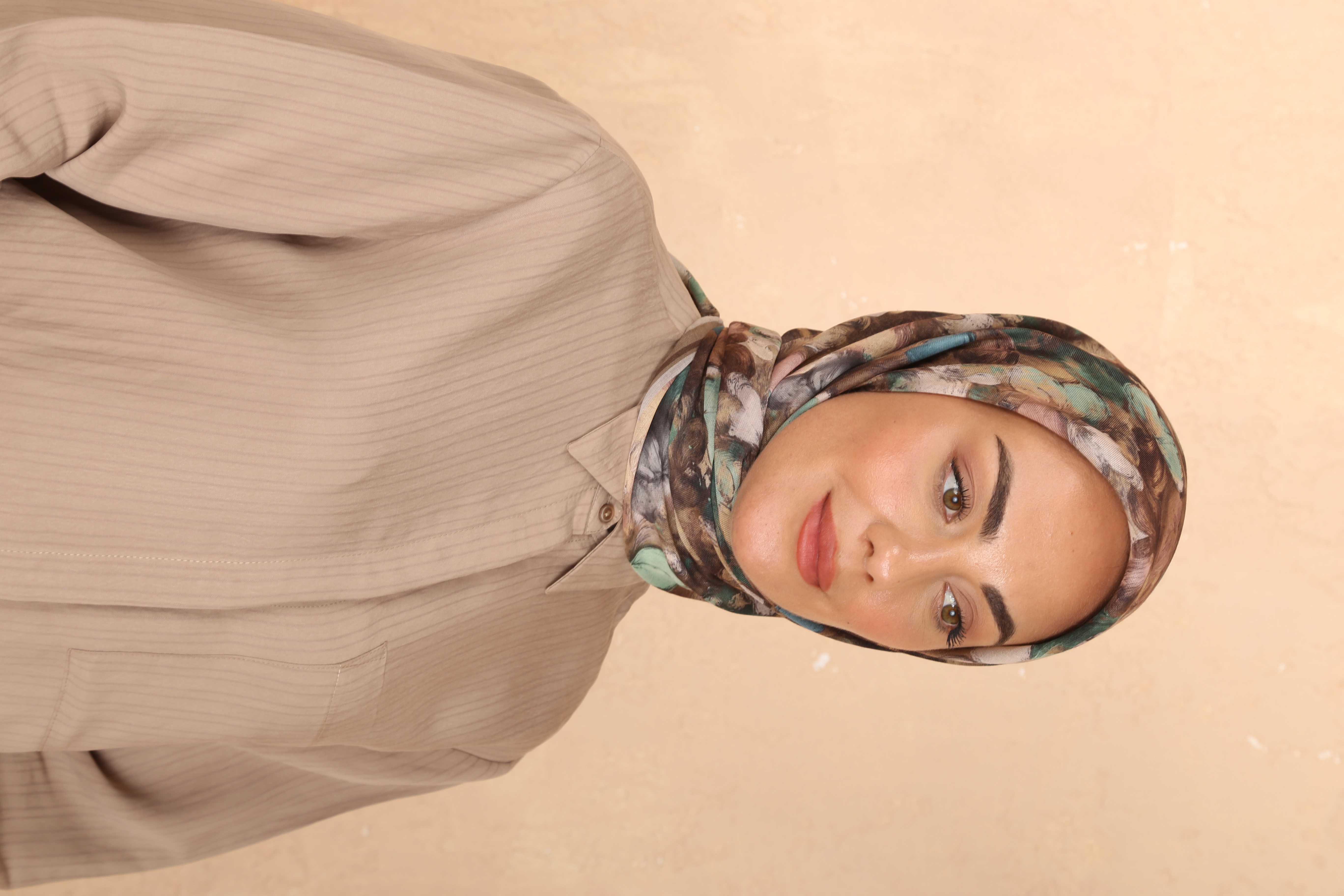 Locella Soft Pamuk Eşarp Keten