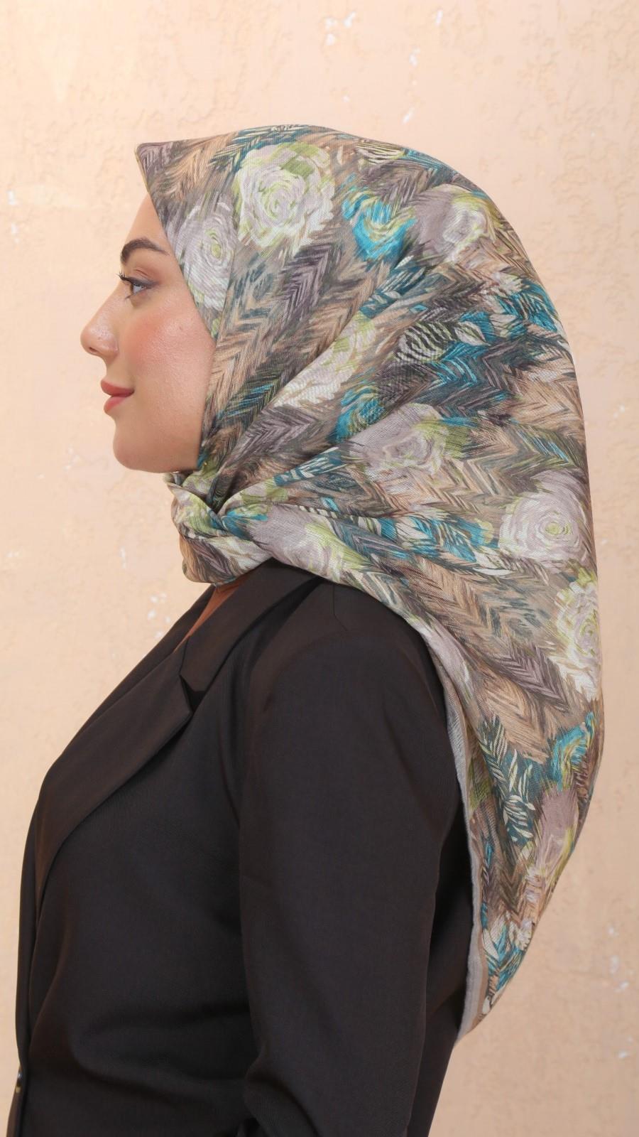 Locella Soft Pamuk Eşarp Somon-1