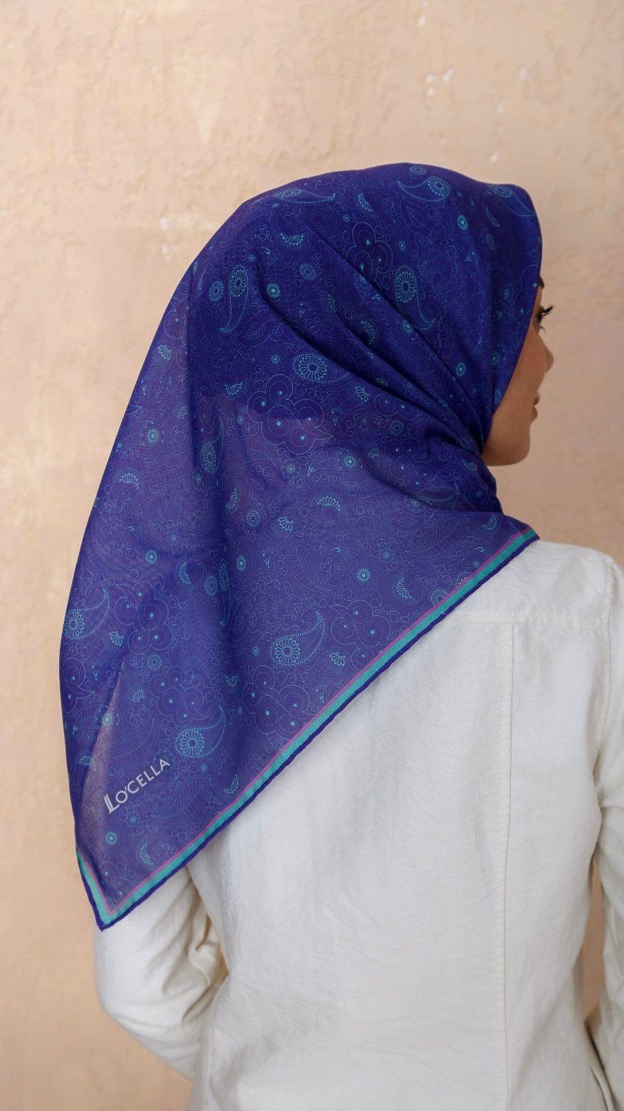 Locella Soft Pamuk Eşarp Canlı Mor-25