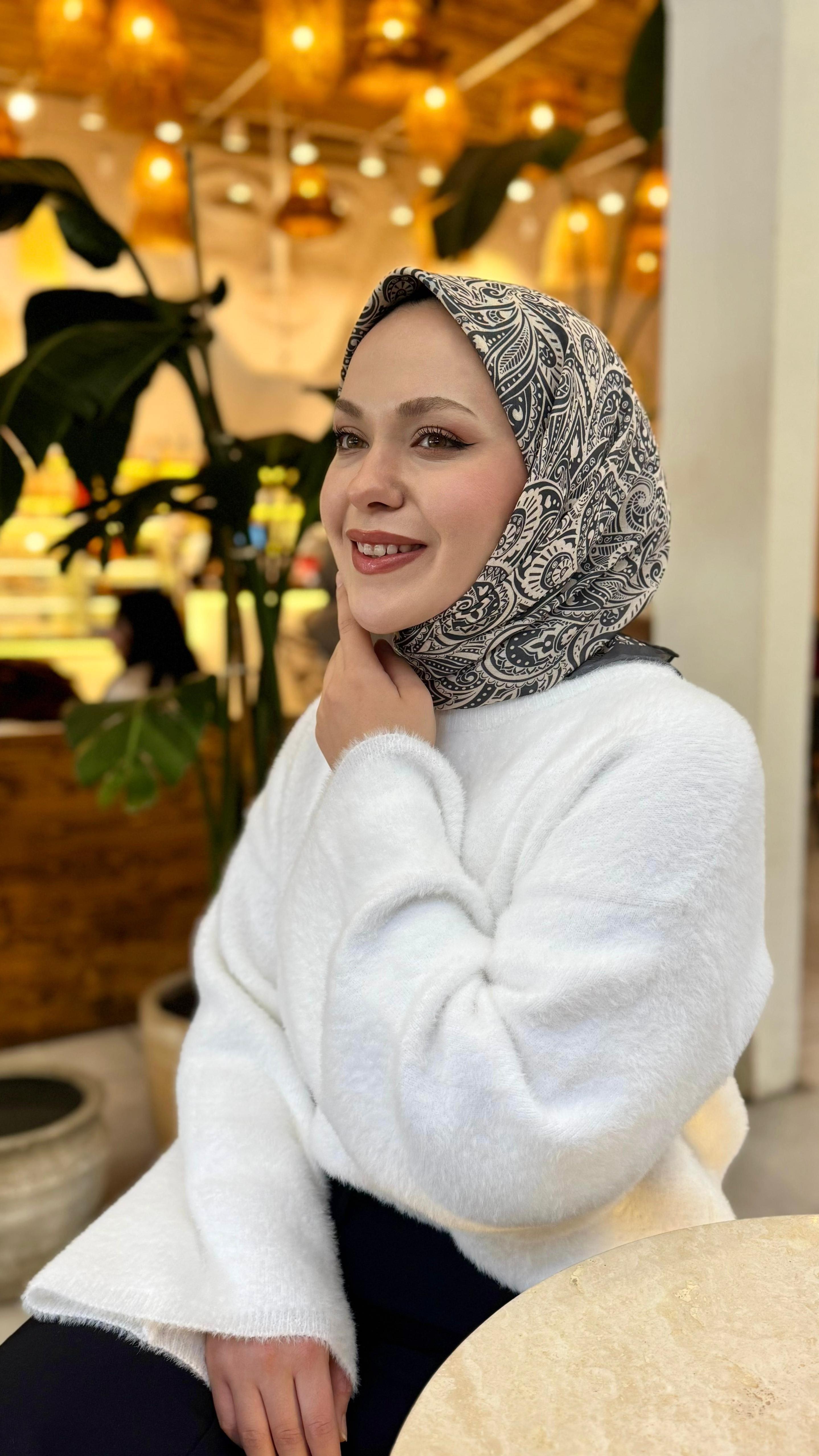 Locella Soft Pamuk Eşarp-1243