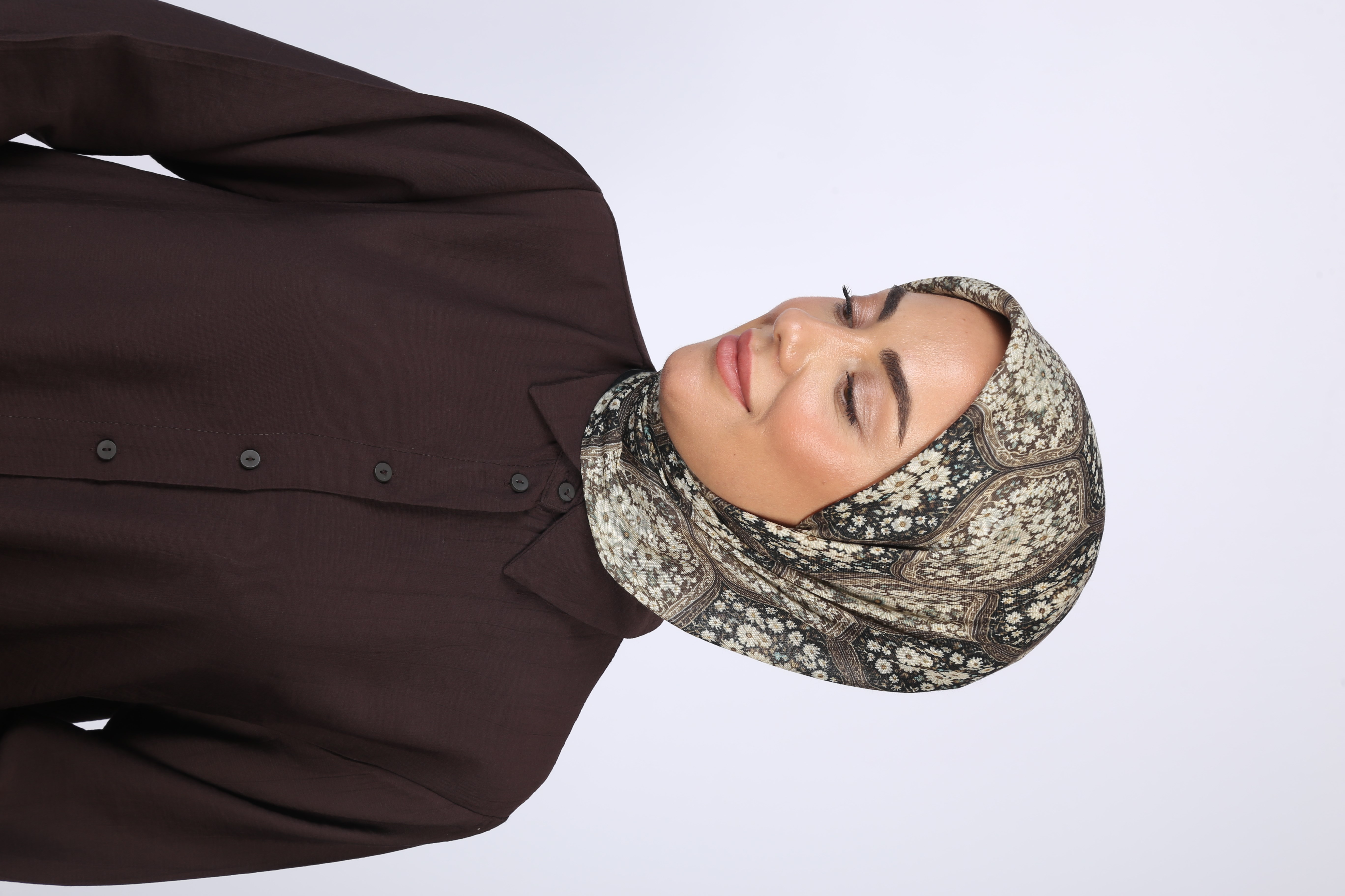 Locella Soft Pamuk Eşarp Siyah