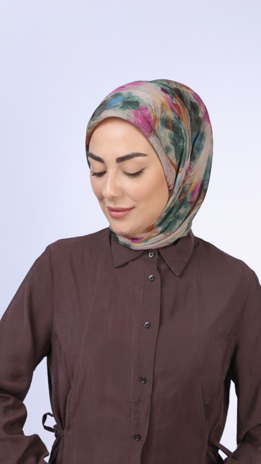Locella Soft Pamuk Eşarp Mint