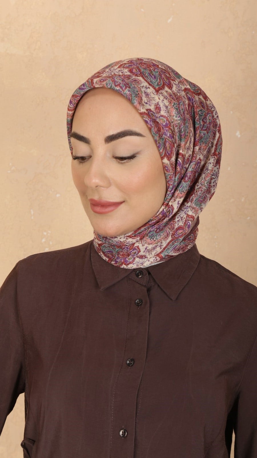 Locella Soft Pamuk Eşarp Pembe