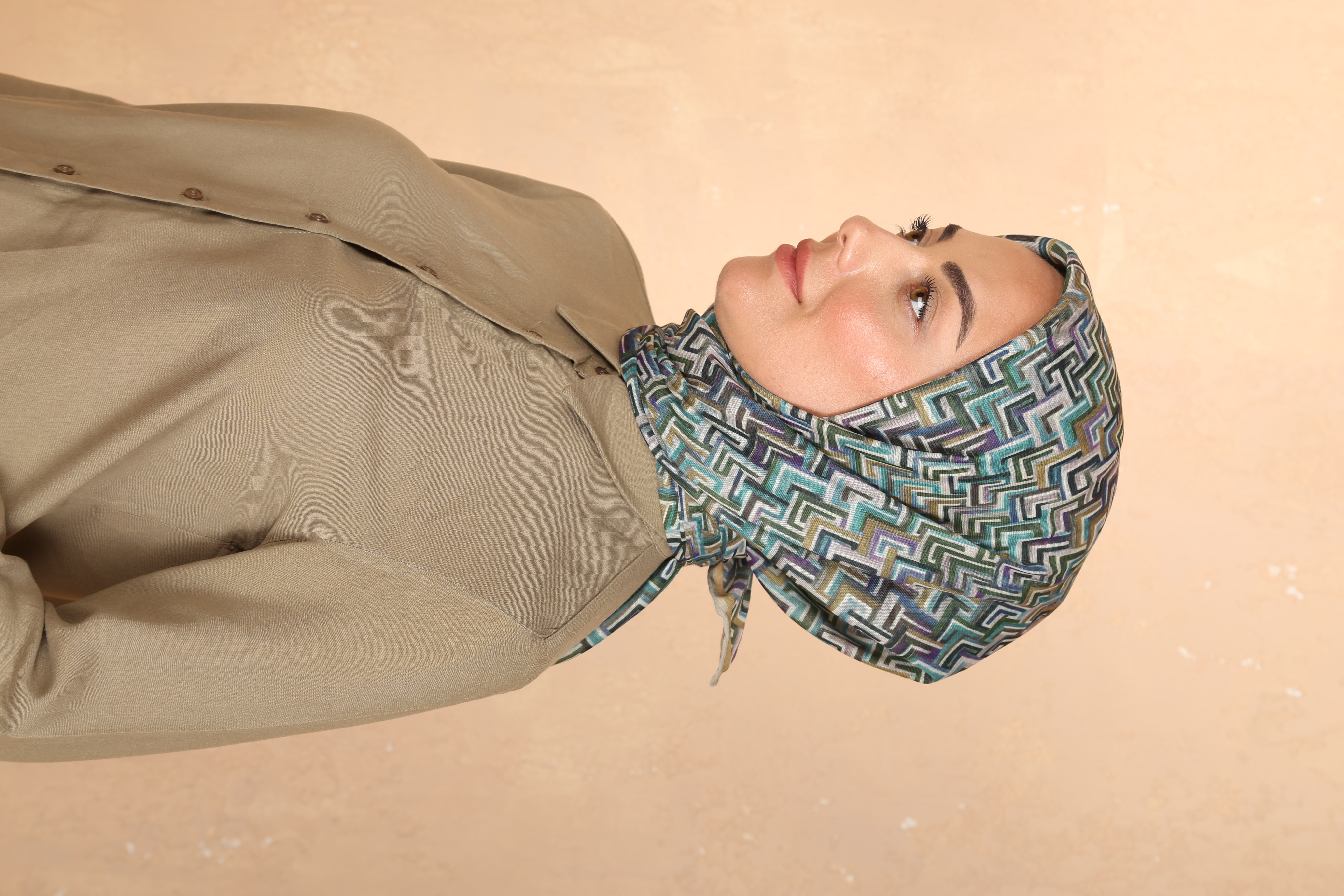 Locella Soft Pamuk Eşarp Mint Yeşili