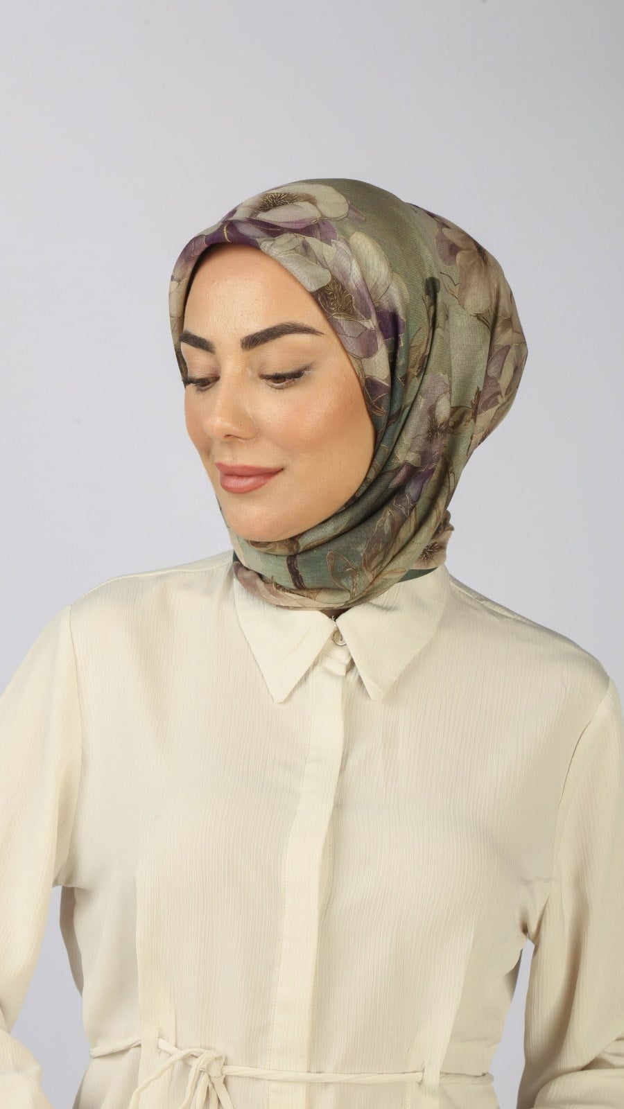 Locella Soft Pamuk Eşarp Mint