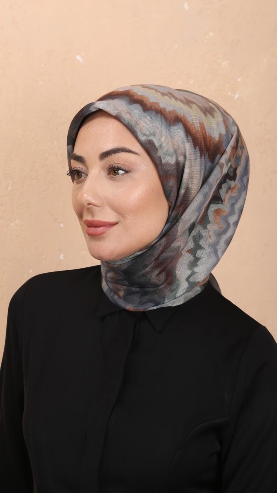 Locella Soft Pamuk Eşarp Siyah