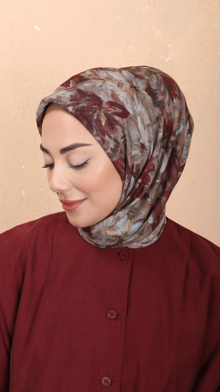 Locella Soft Pamuk Eşarp Vizon