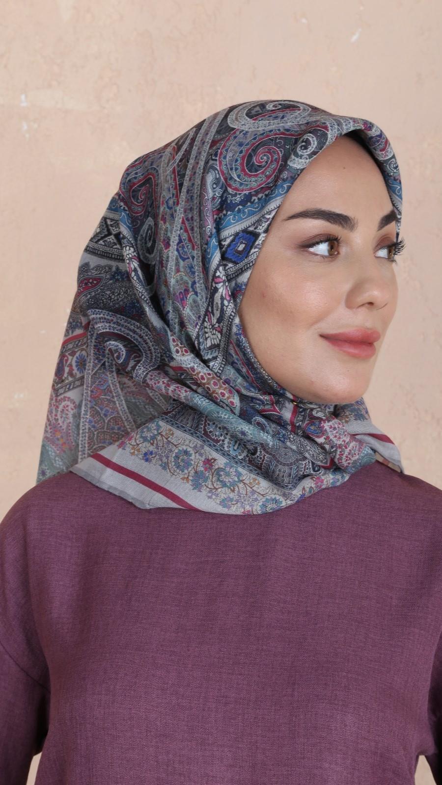 Locella Soft Pamuk Eşarp Açık Vizon-8