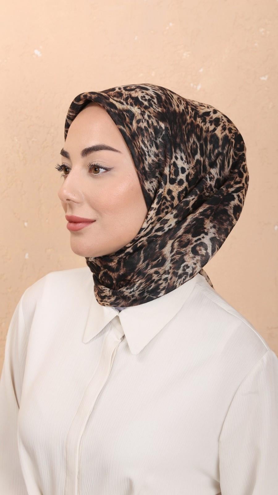 Locella Soft Pamuk Eşarp Acı Kahve