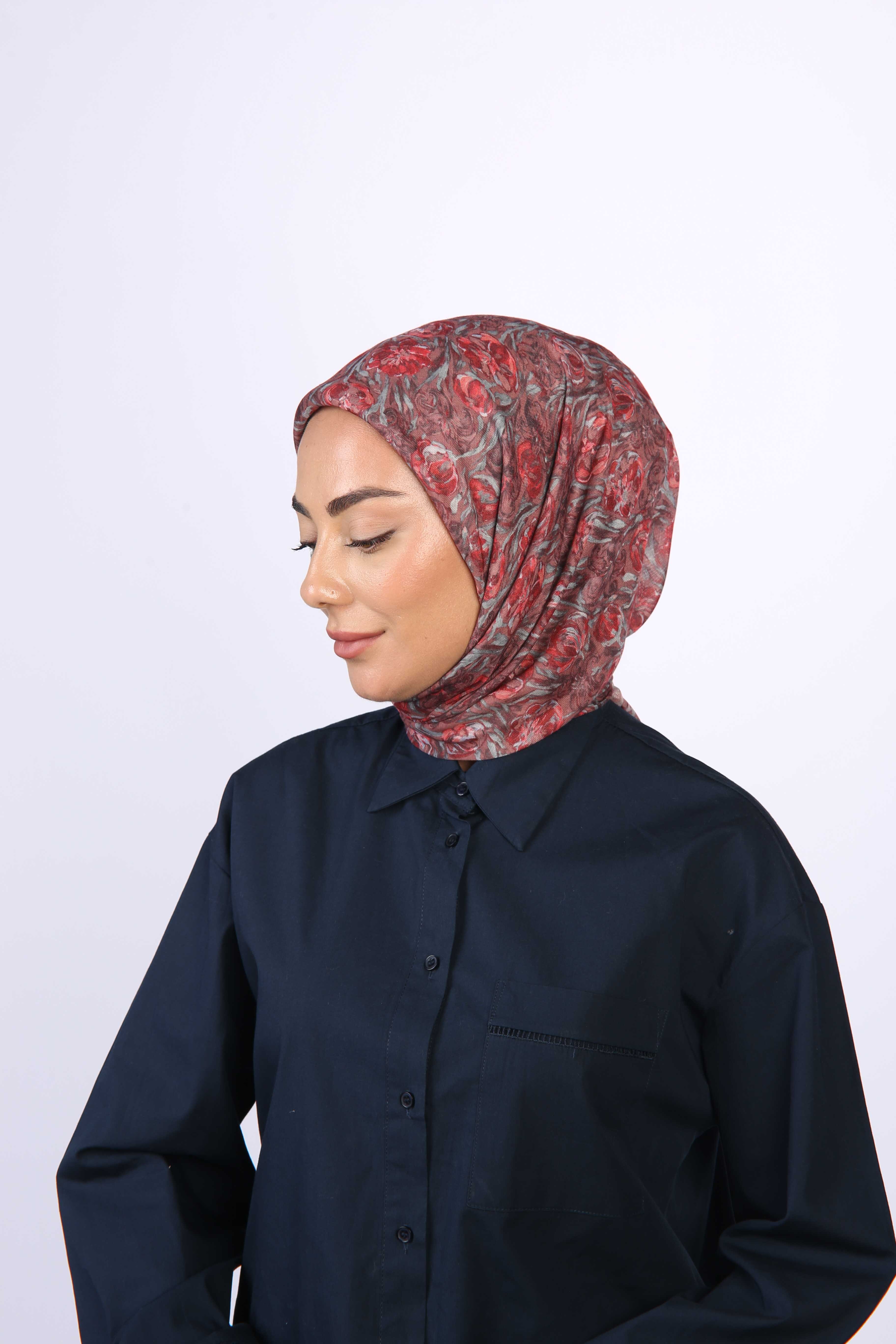 Locella Soft Pamuk Eşarp Mercan