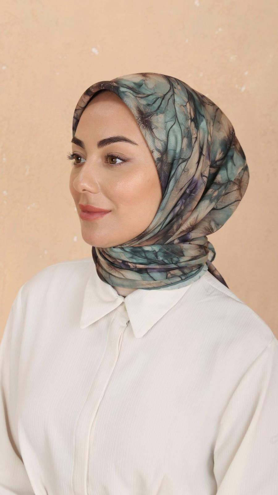 Locella Soft Pamuk Eşarp Mint Yeşili