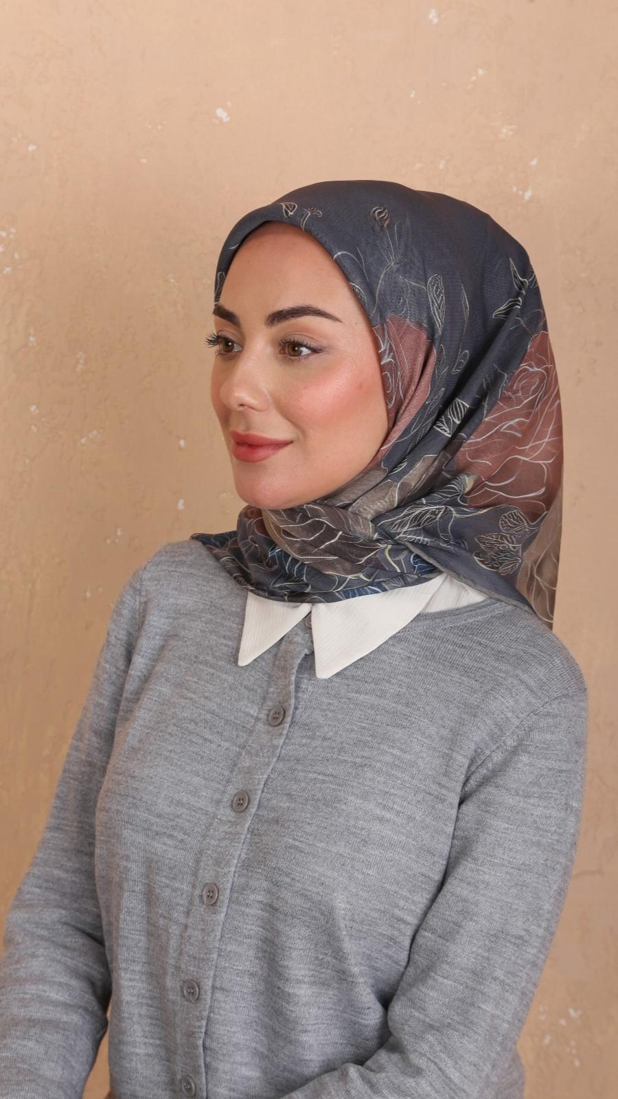 Locella Soft Pamuk Eşarp Siyah