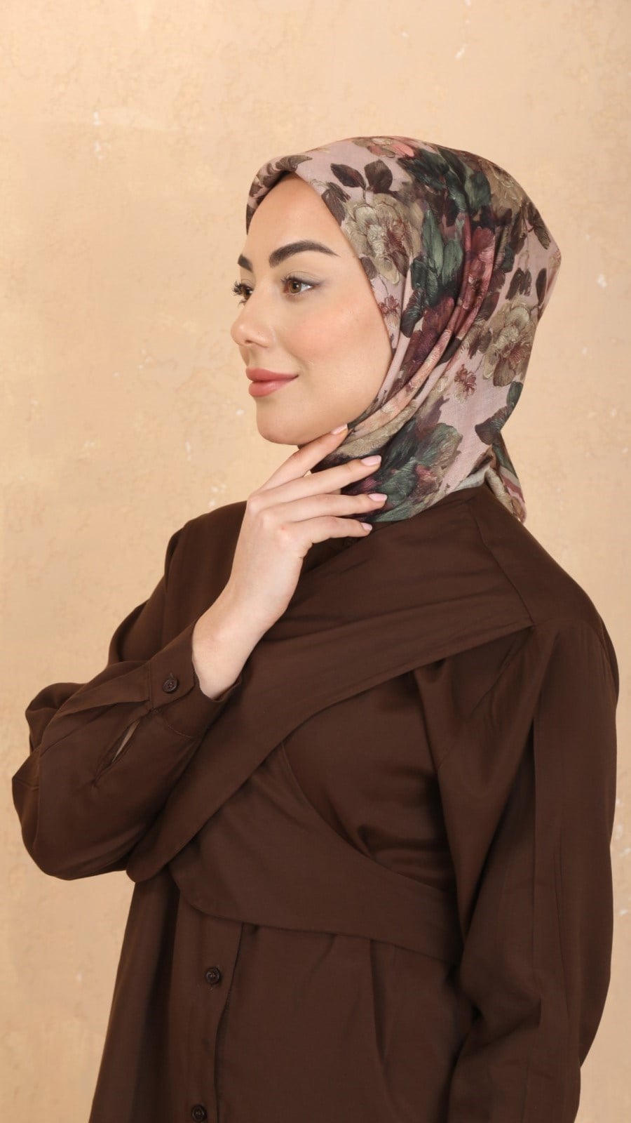 Locella Soft Pamuk Eşarp Pembe