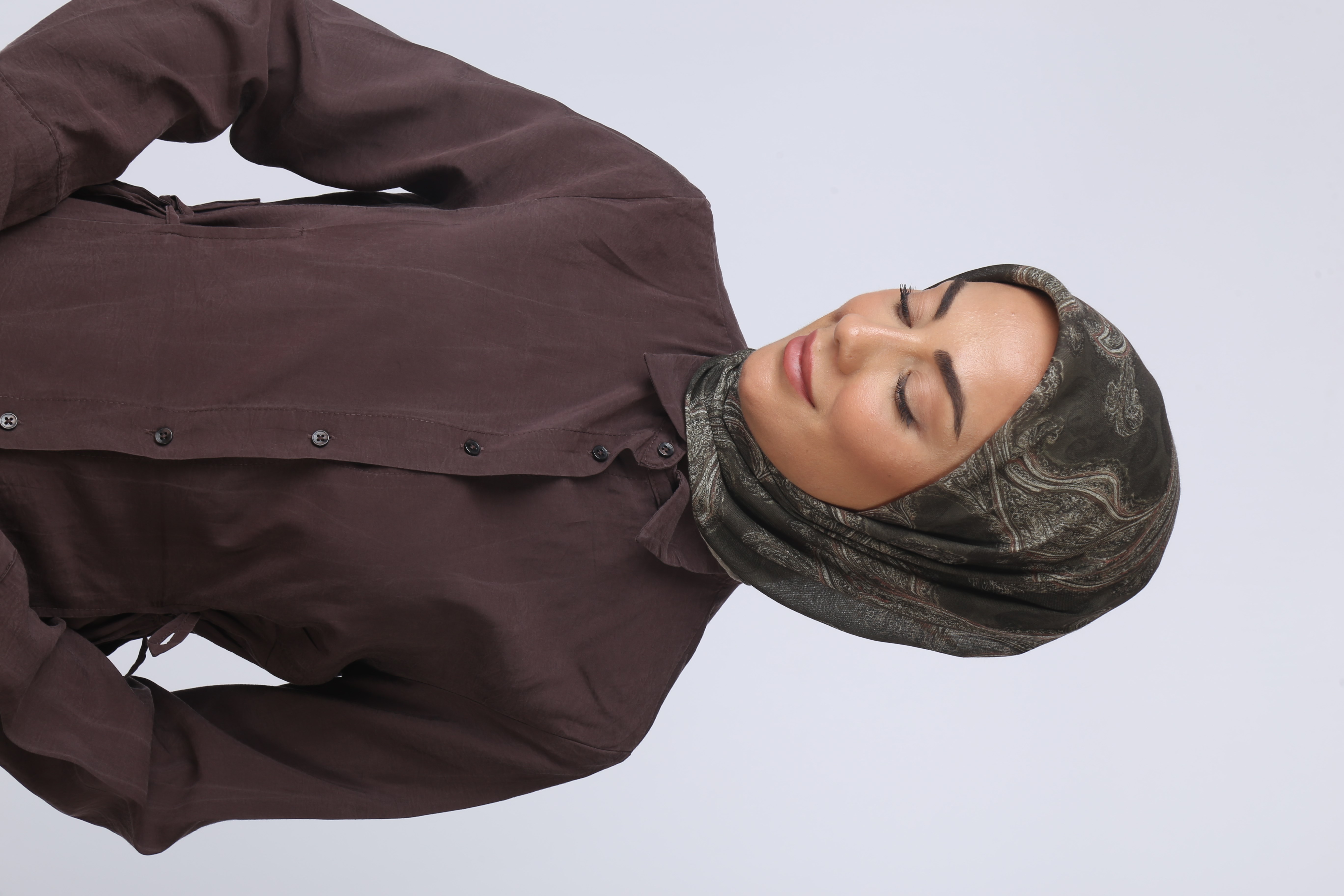 Locella Soft Pamuk Eşarp Yeşil