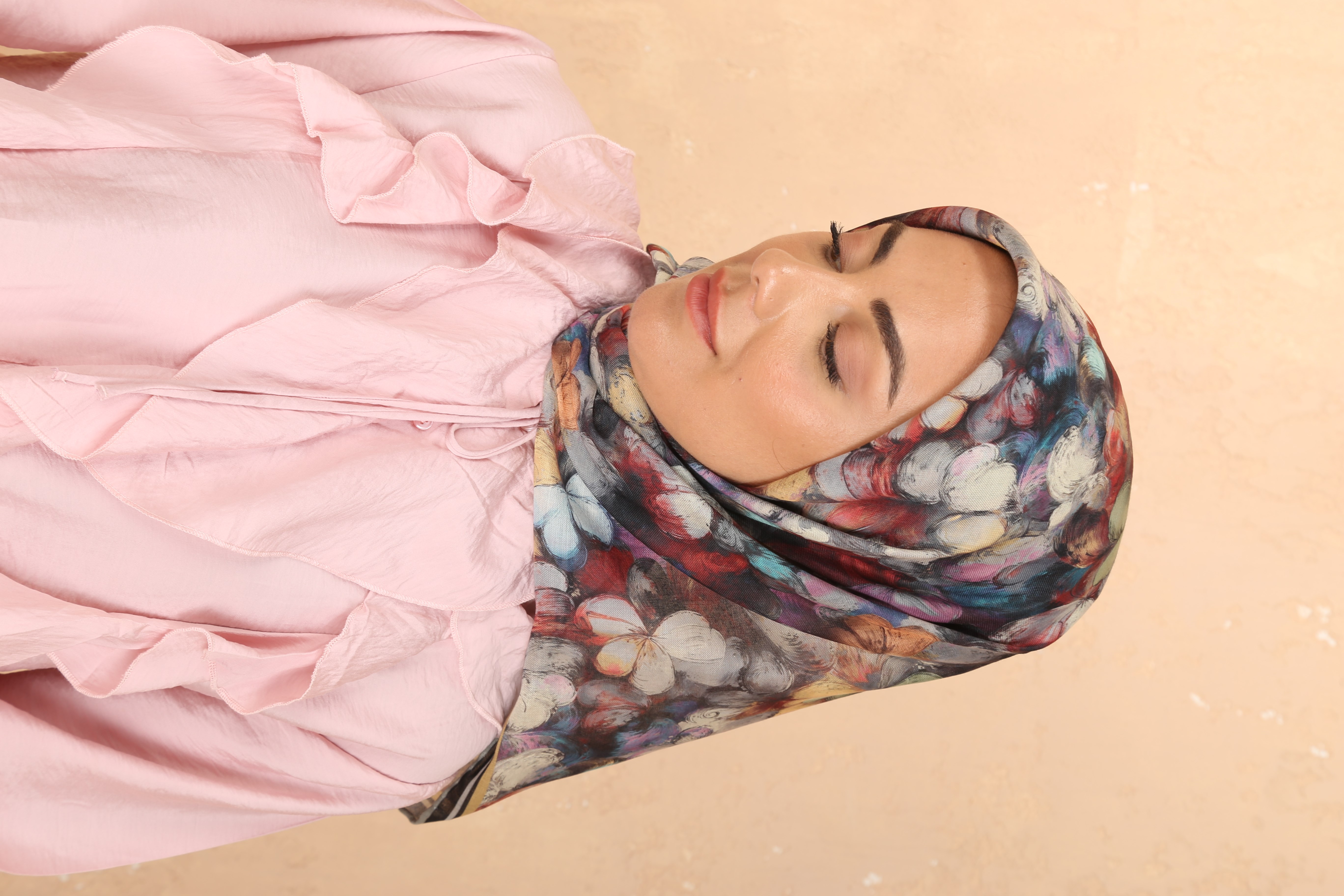 Locella Soft Pamuk Eşarp Siyah