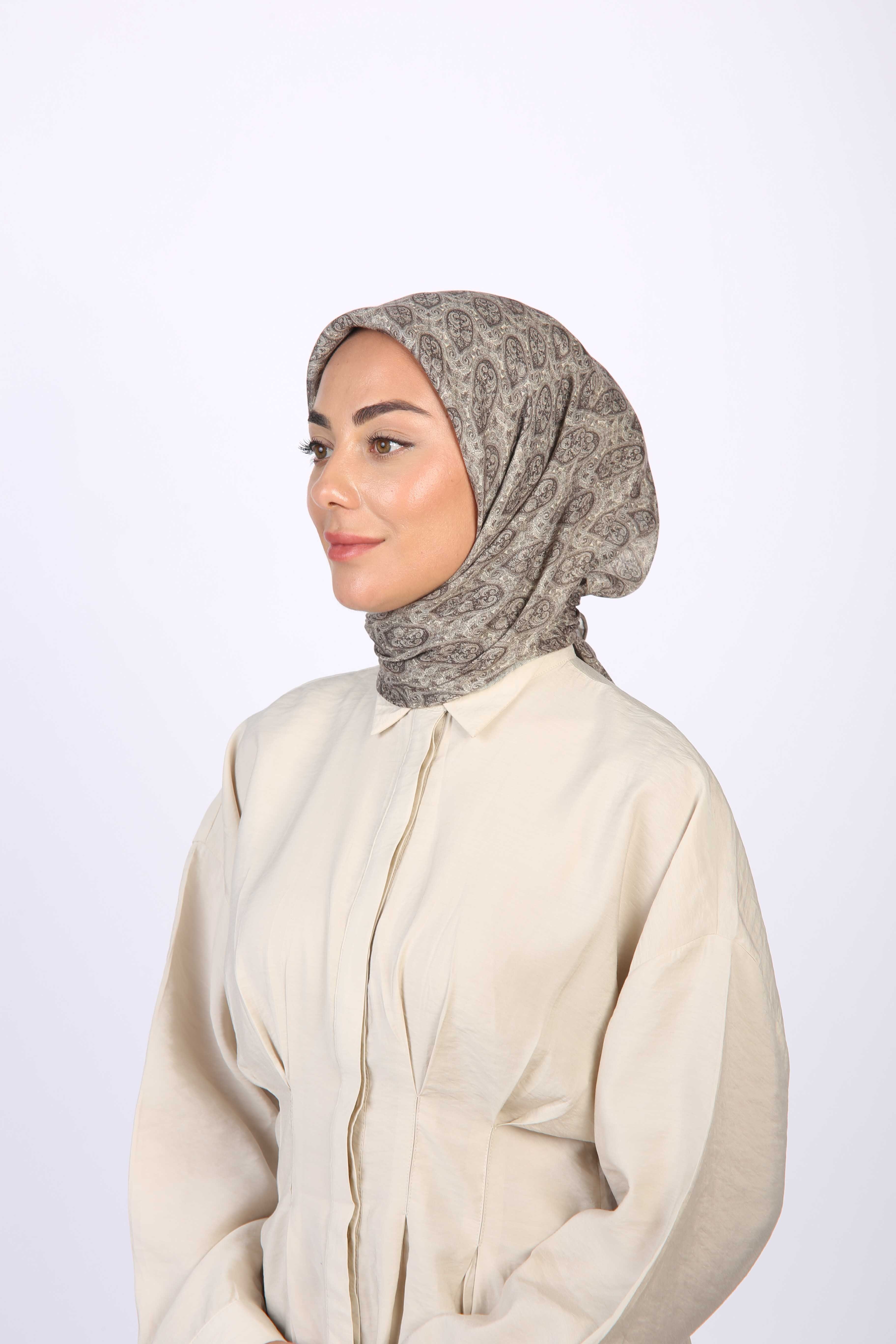 Locella Soft Pamuk Eşarp Vizon