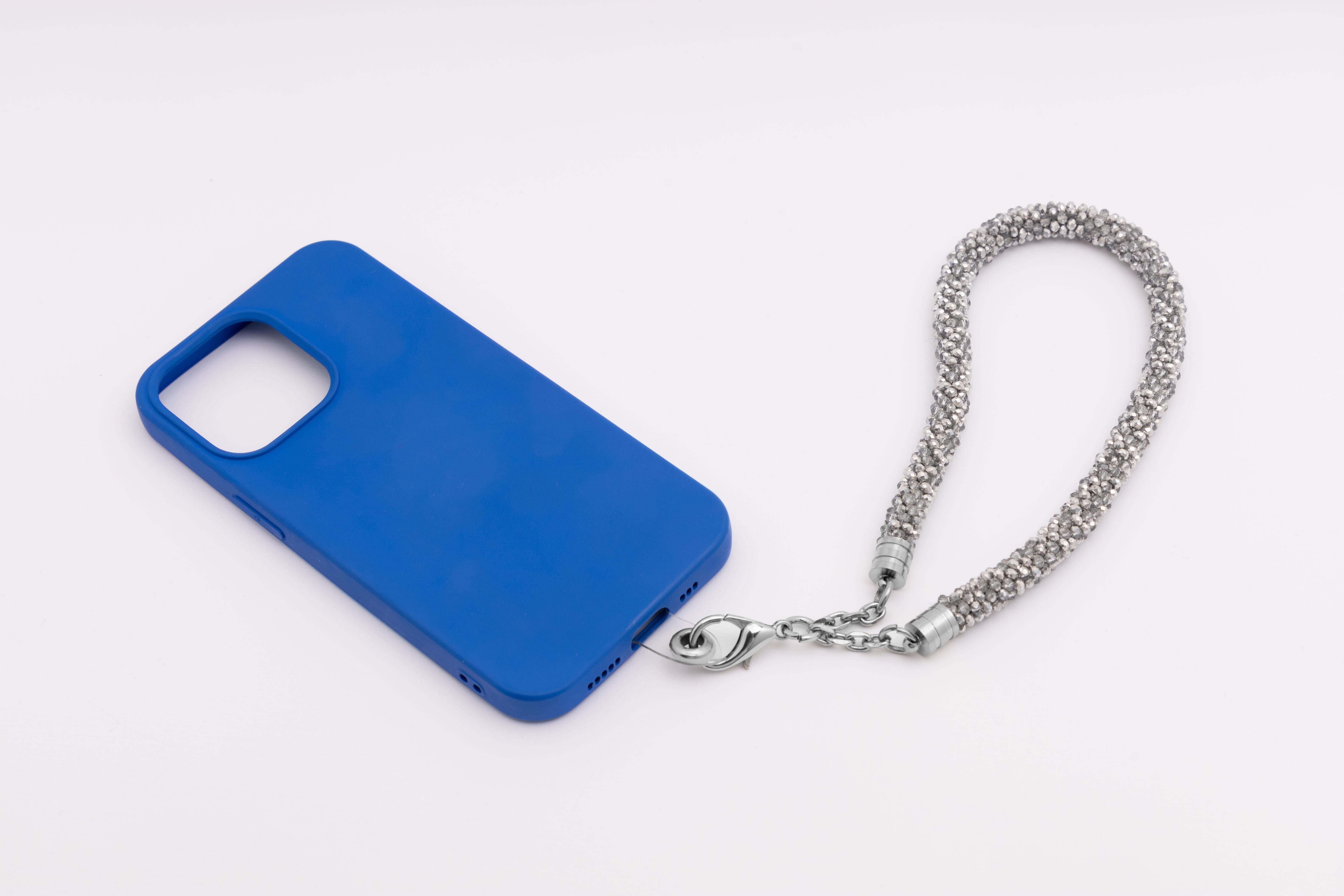 Kristal Diamond Charm Silver