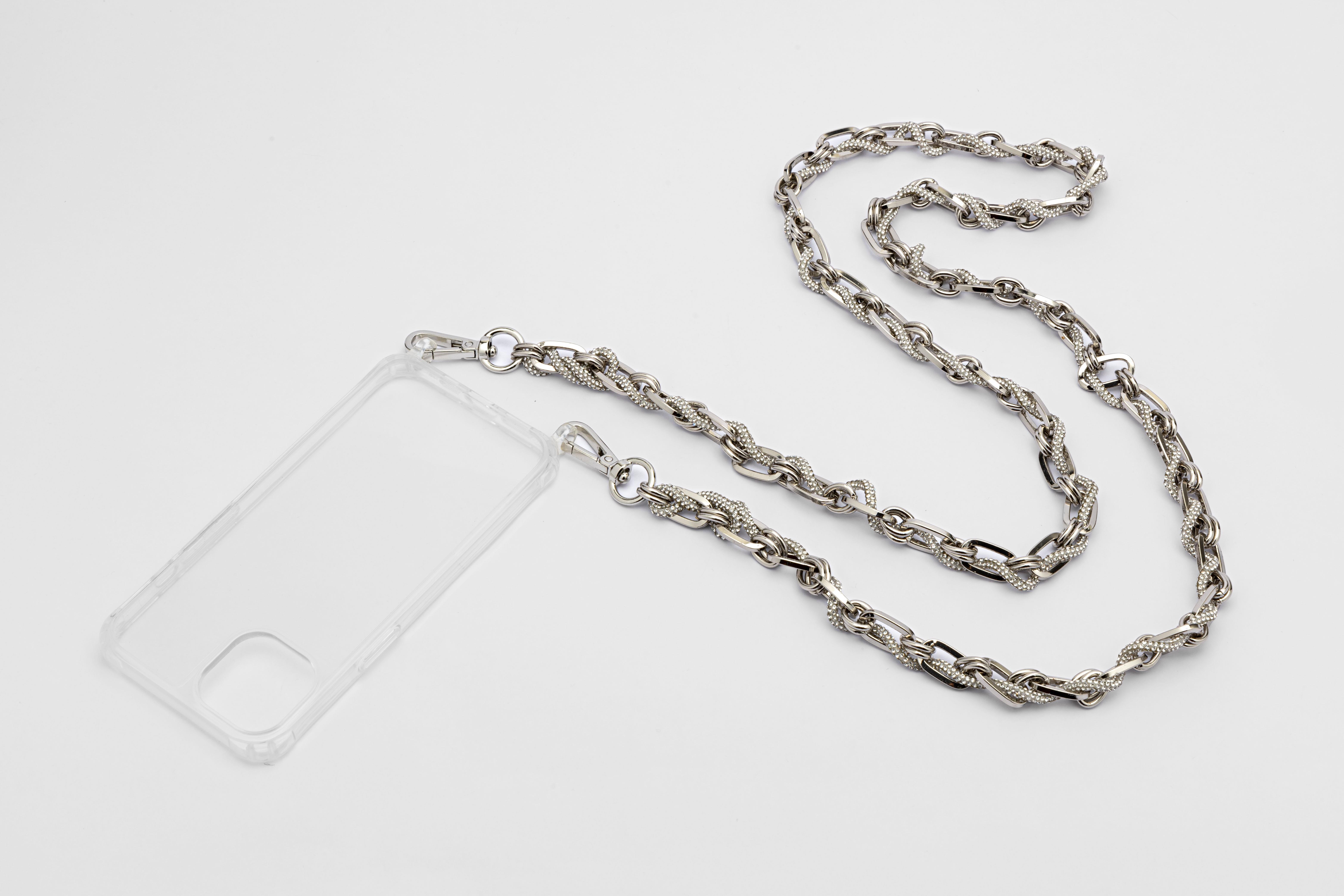 Silver Chic Telefon Askısı