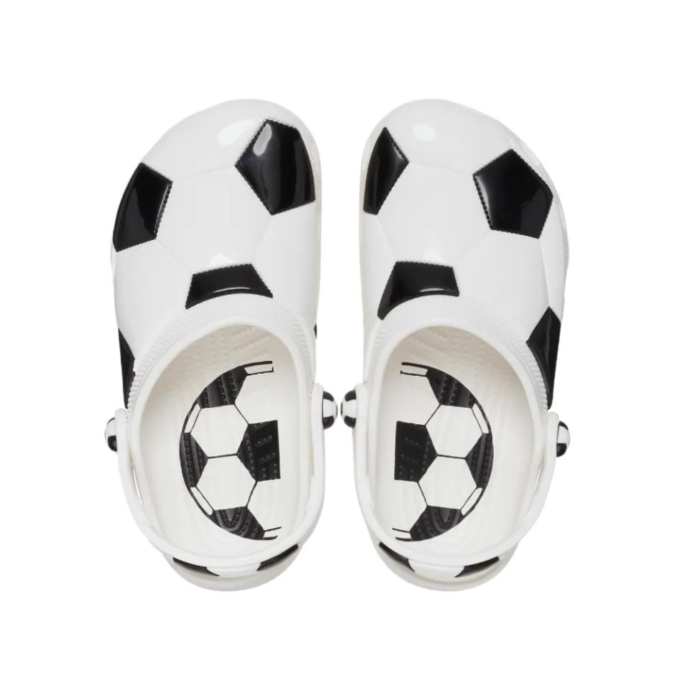 Classic Soccer Ball Clog K Crocs Soccer Ball Çocuk Terlik
