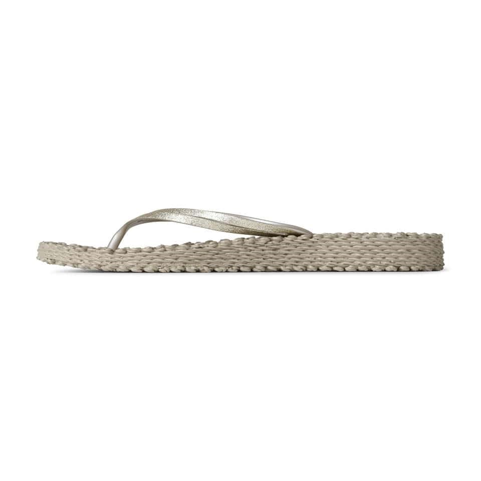 Ilse Jacobsen - Cheerful13 Flip Flop On Platform Bej Platformlu Parmak Arası Terlik