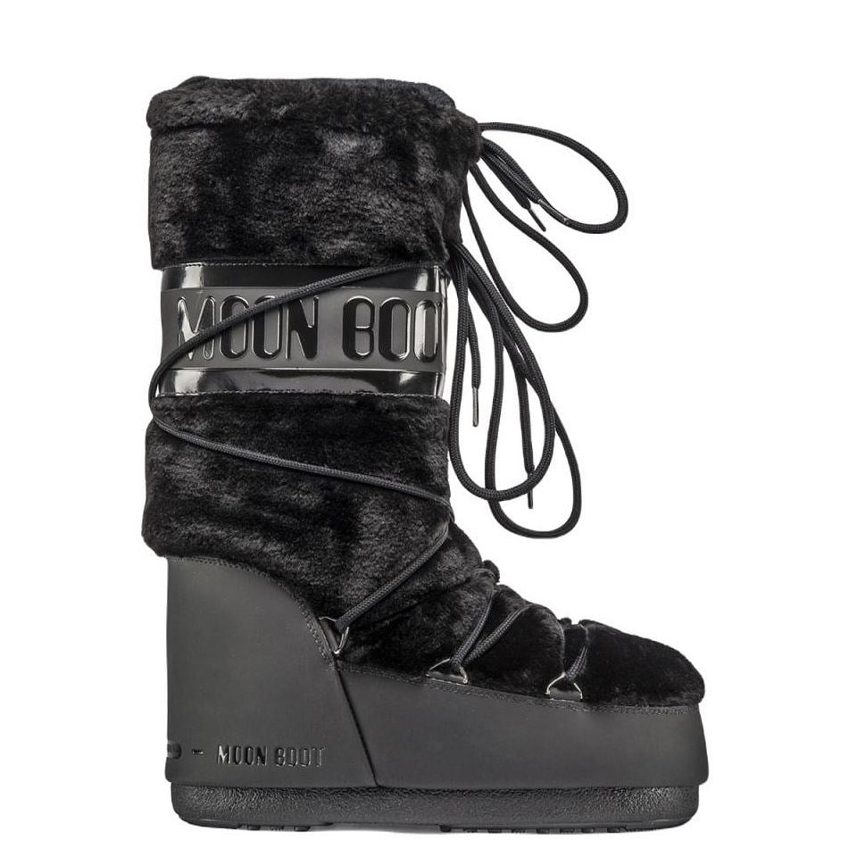 Mb Icon Faux Fur Kadın Uzun Kar Botu