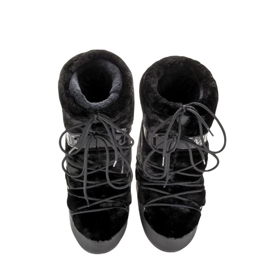 Mb Icon Faux Fur Kadın Uzun Kar Botu